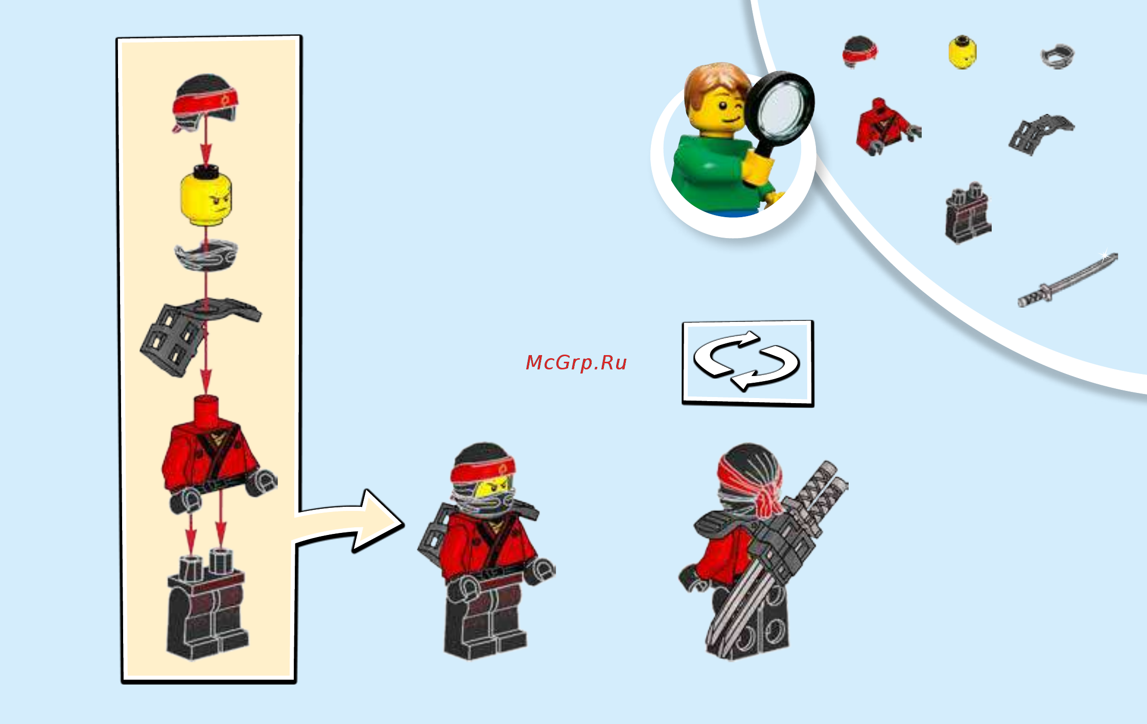 Lego Juniors 10739 Нападение акулы Инструкция по эксплуатации онлайн [5/48] 254791