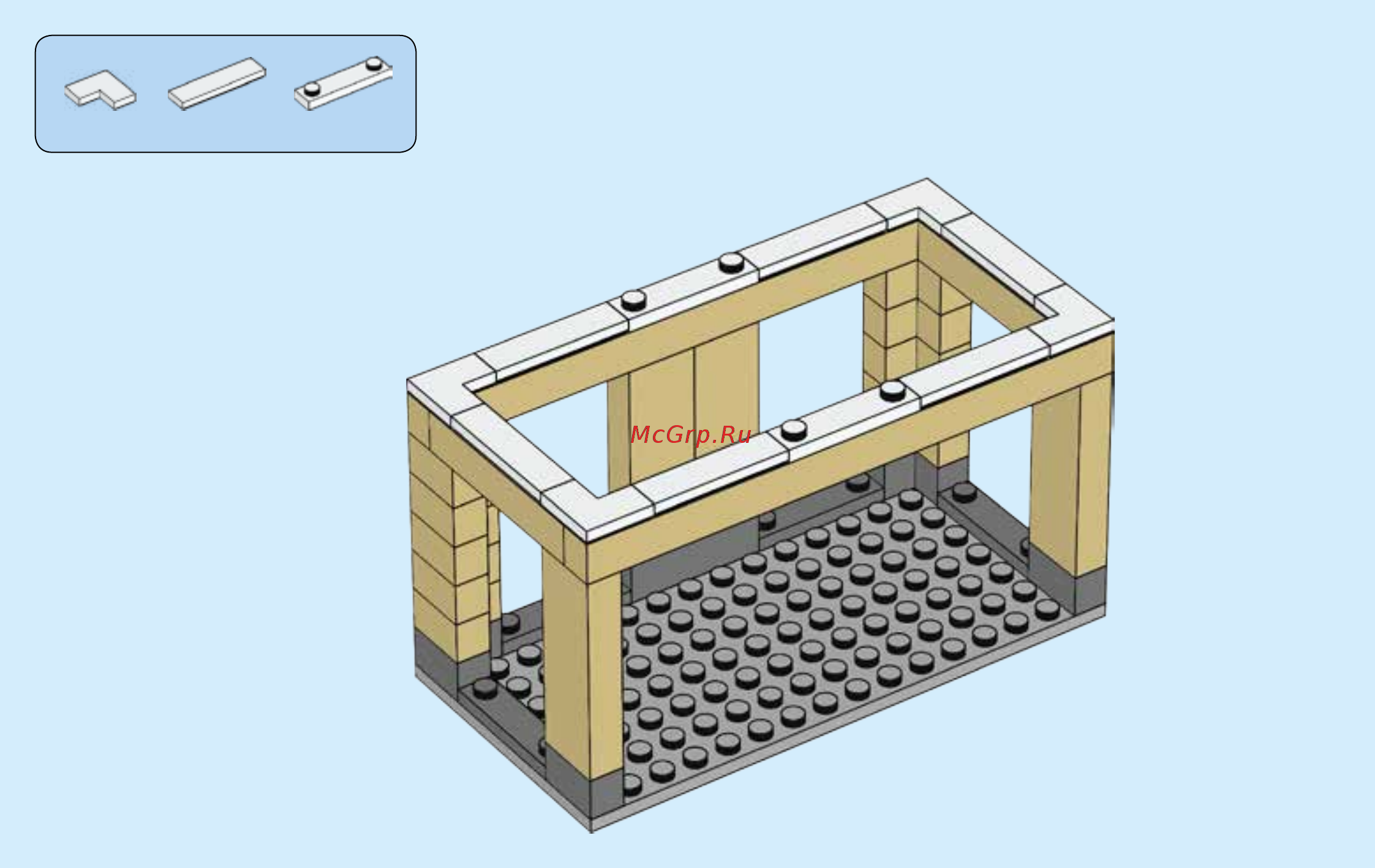 Lego Creator 31067 Вечеринка у бассейна Инструкция по эксплуатации онлайн [10/200] 254796