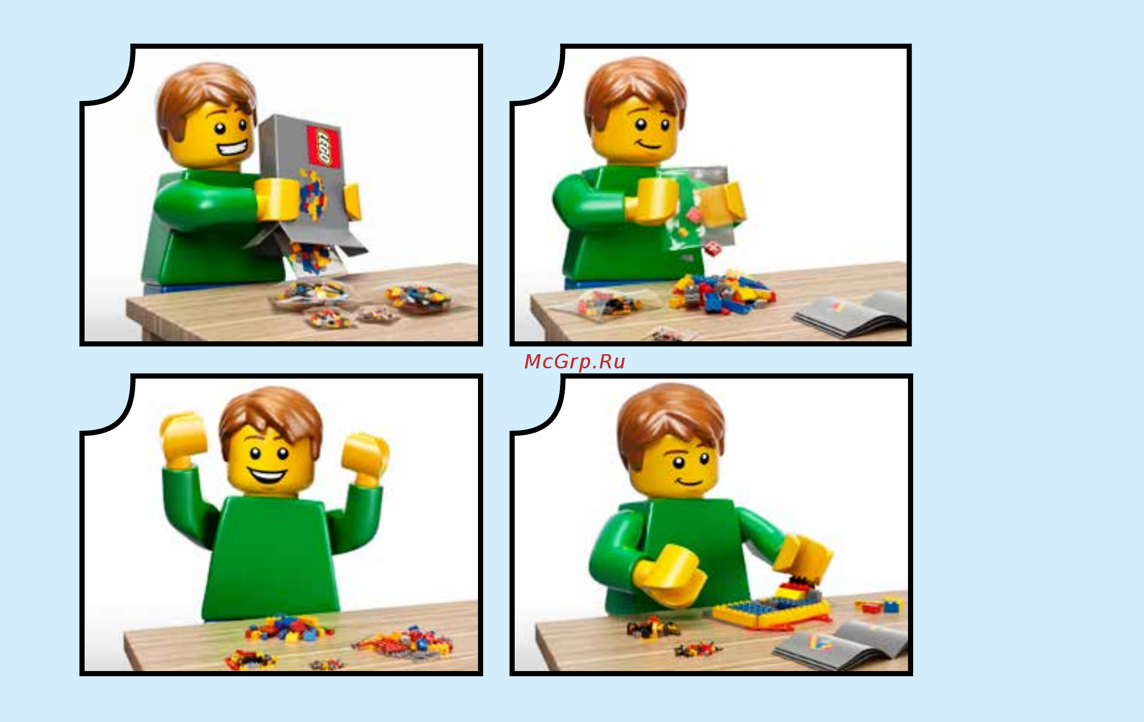 Lego Creator 31067 Вечеринка у бассейна Инструкция по эксплуатации онлайн [2/200] 254796