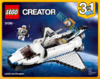 Lego Creator 31066 Исследовательский космический шаттл Инструкция по эксплуатации