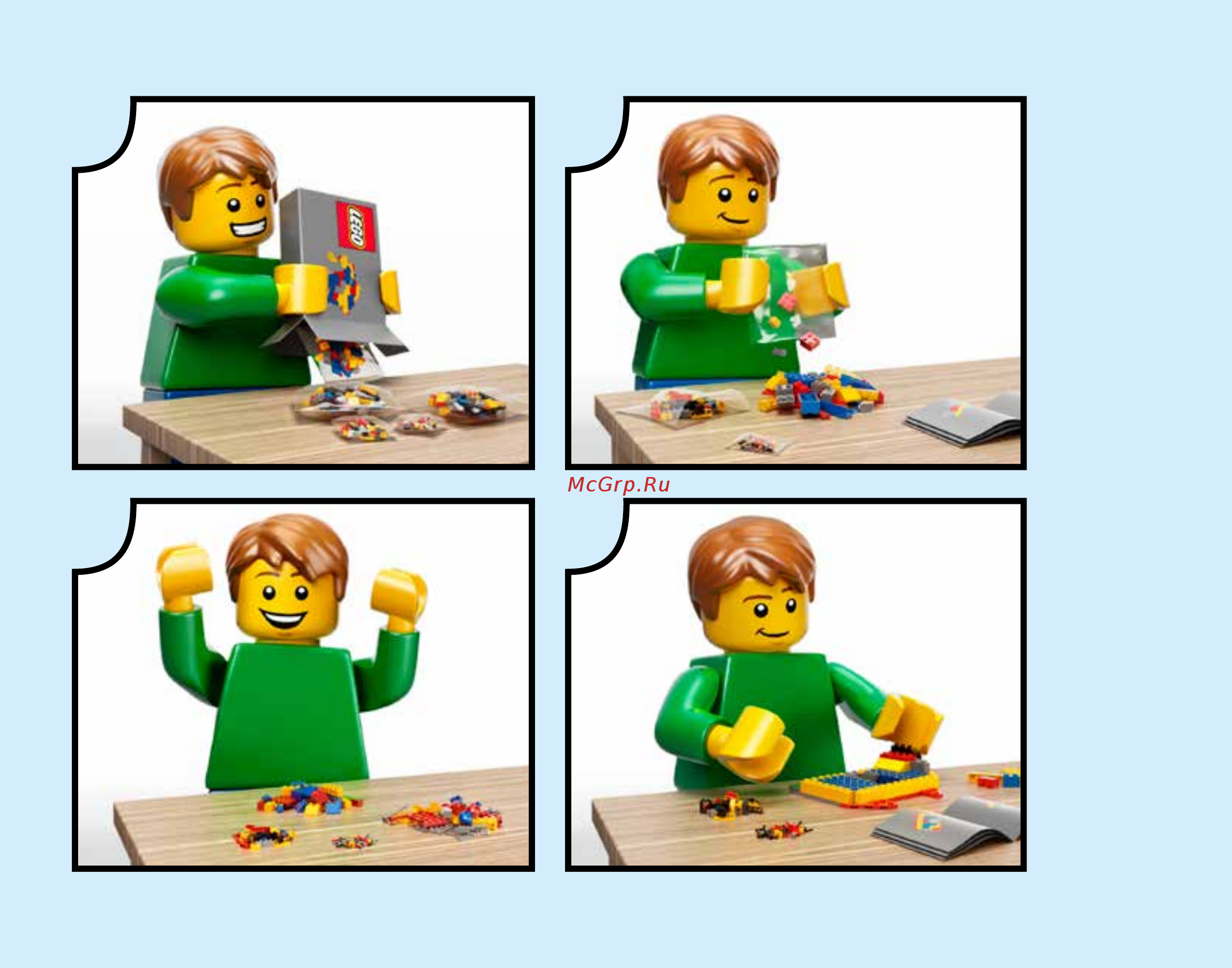 Lego Creator 31066 Исследовательский космический шаттл Инструкция по эксплуатации онлайн [2/76] 254797