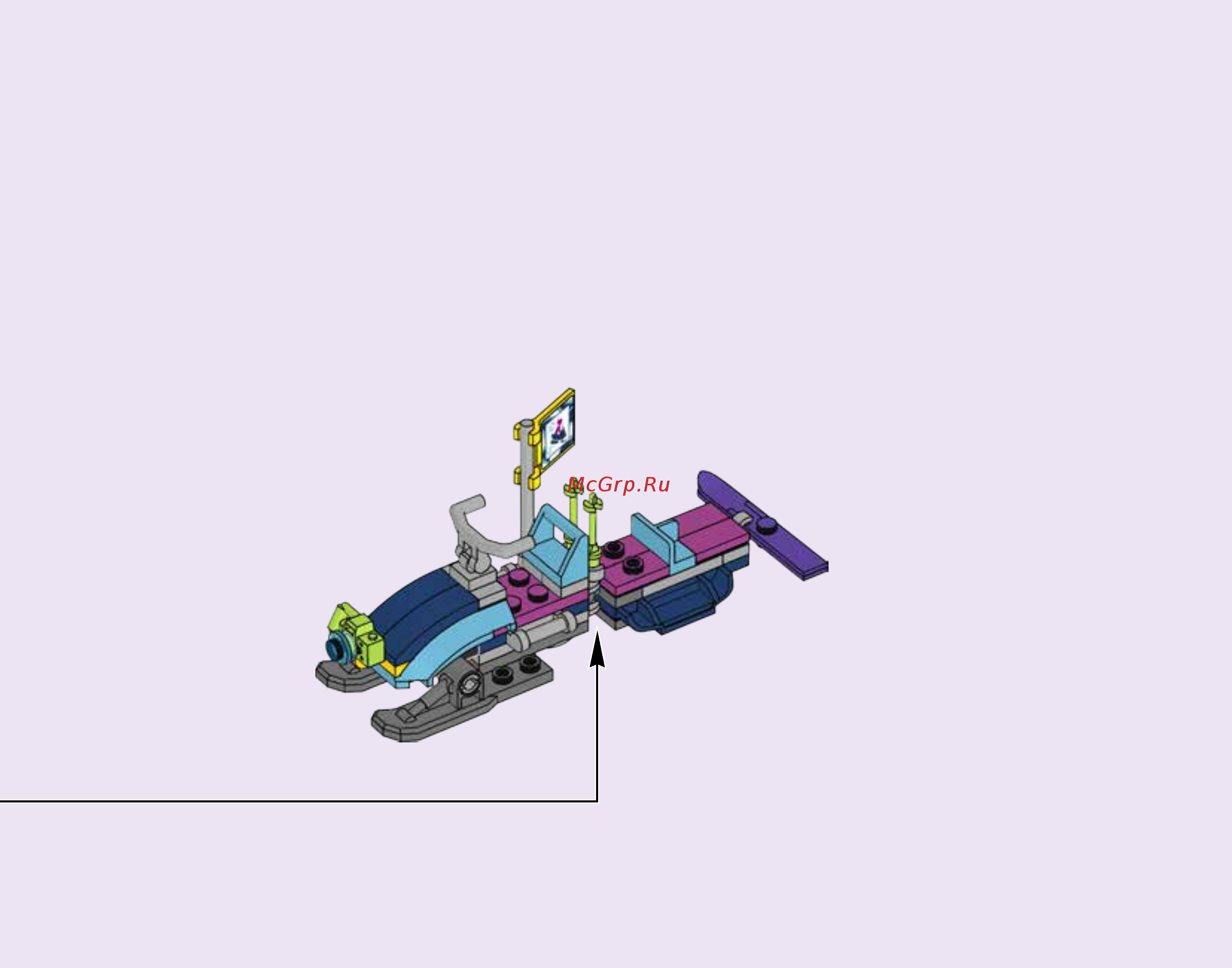 Lego Friends 41323 Горнолыжный курорт: шале Инструкция по эксплуатации онлайн [18/132] 254799