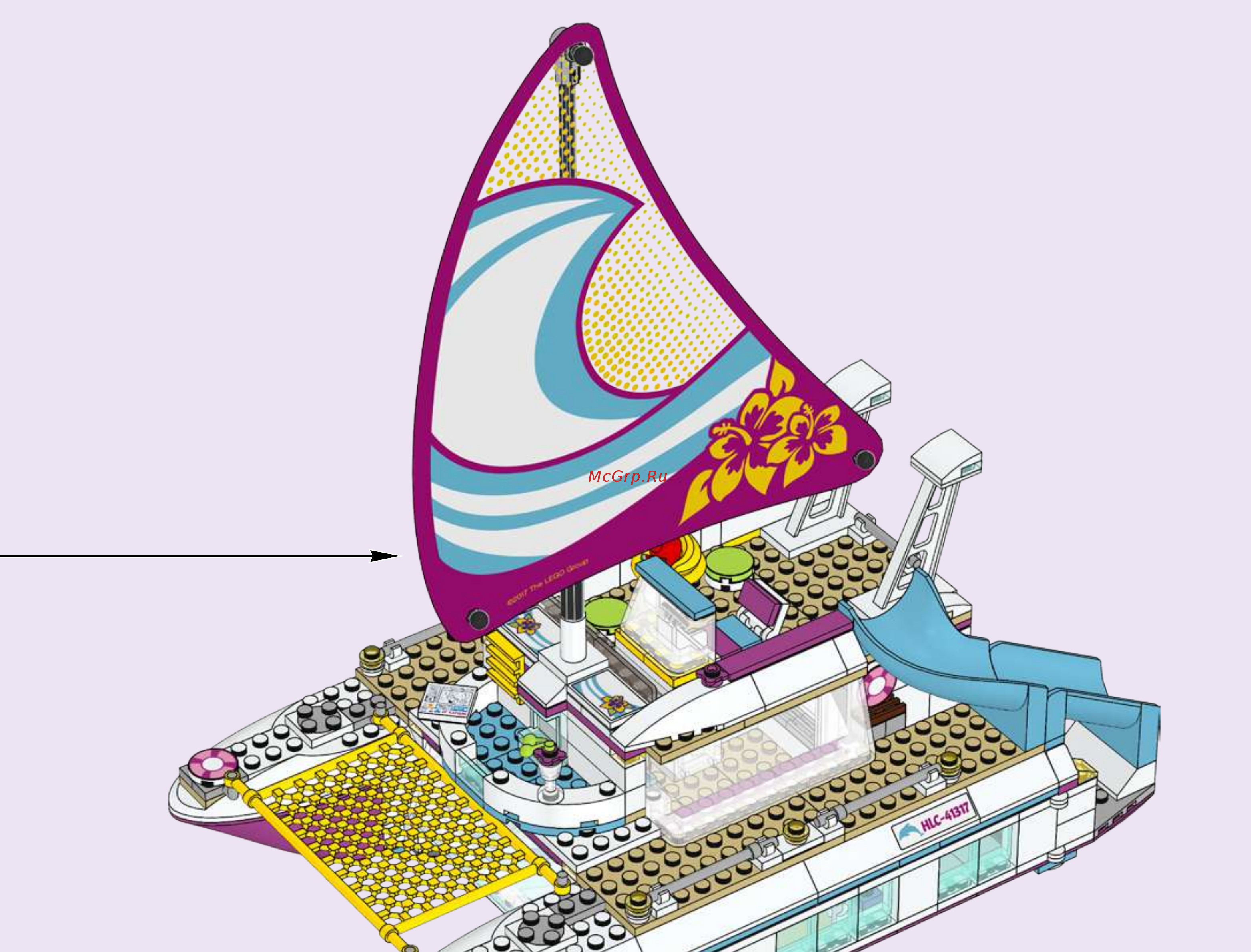 Lego Friends 41317 Катамаран 
