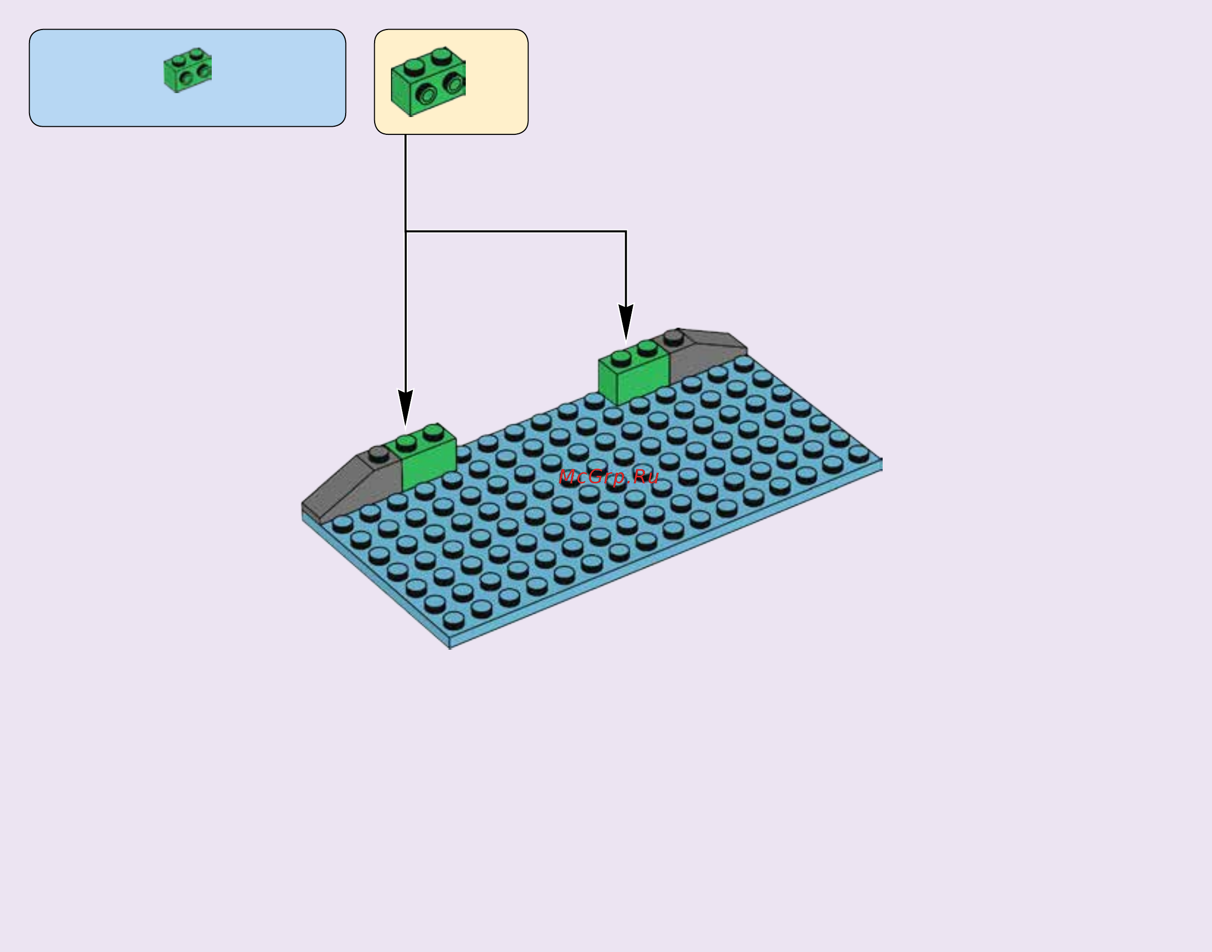 Lego Disney Princess 41145 Ариэль и магическое заклятье Инструкция по эксплуатации онлайн [12/80] 254807