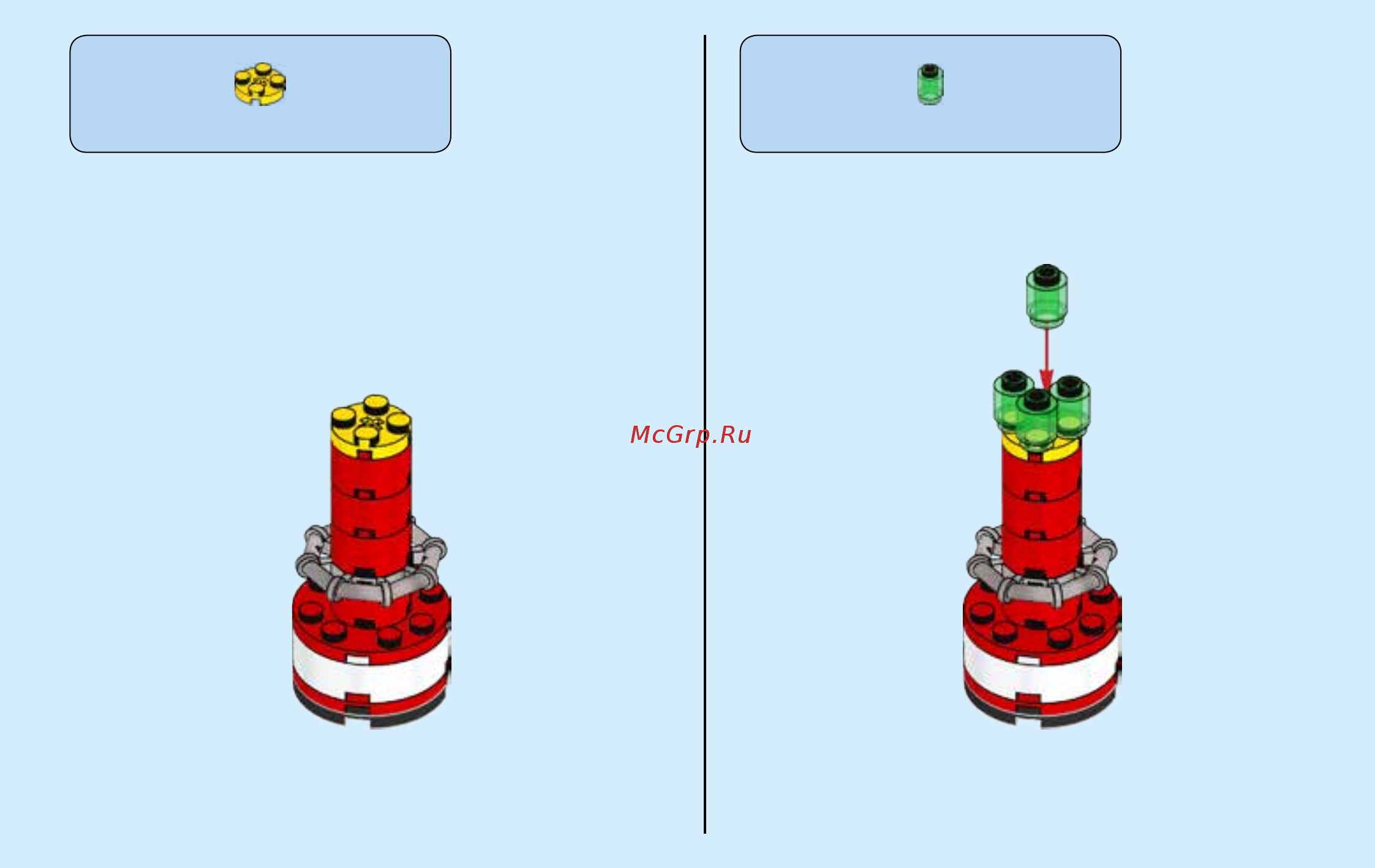 Lego City Coast Guard 60167 Штаб береговой охраны Инструкция по эксплуатации онлайн [11/44] 254814