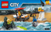 Lego City Coast Guard 60163  Набор для начинающих Береговая охрана Инструкция по эксплуатации