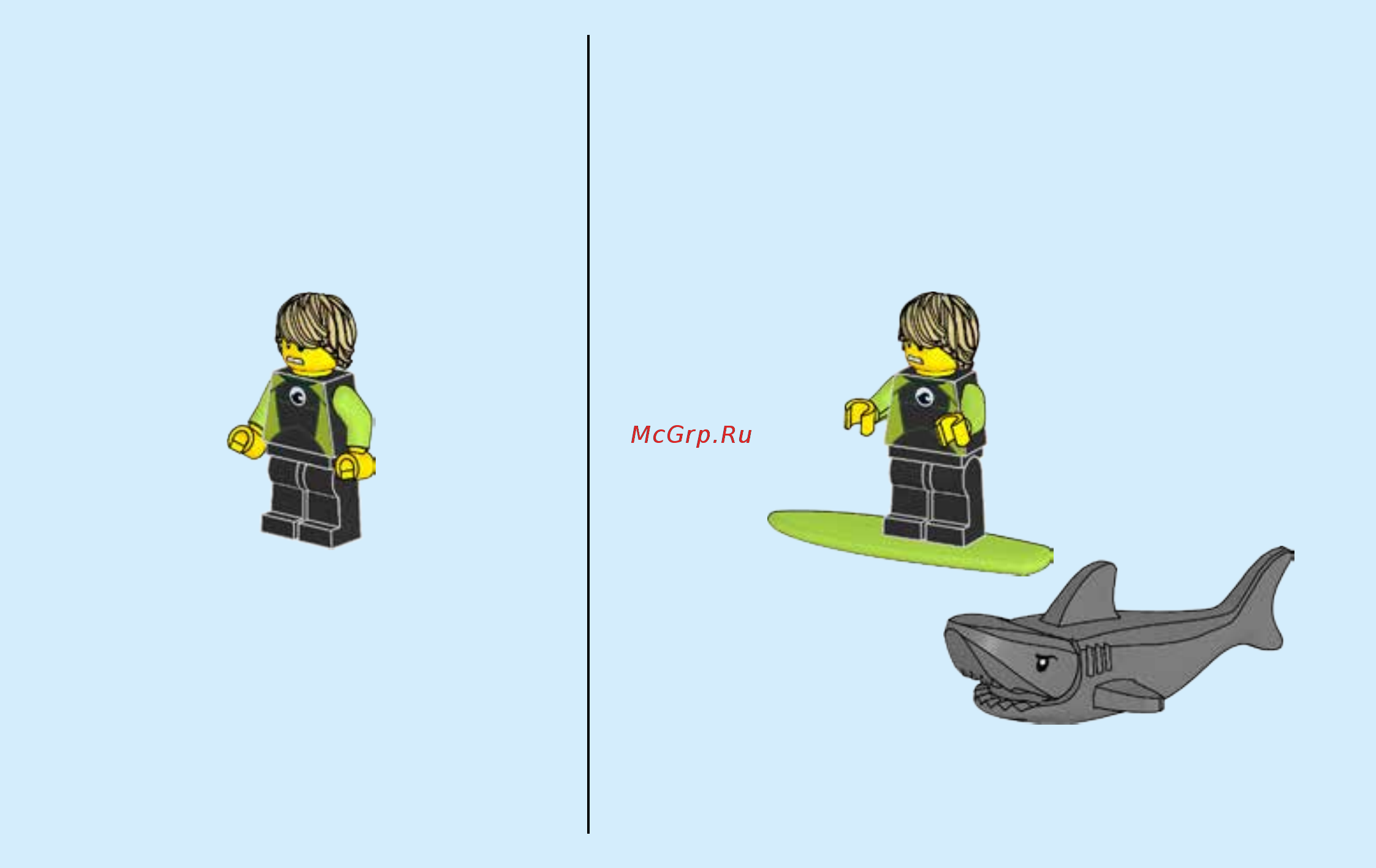 Lego City Coast Guard 60163  Набор для начинающих Береговая охрана Инструкция по эксплуатации онлайн [4/24] 254818