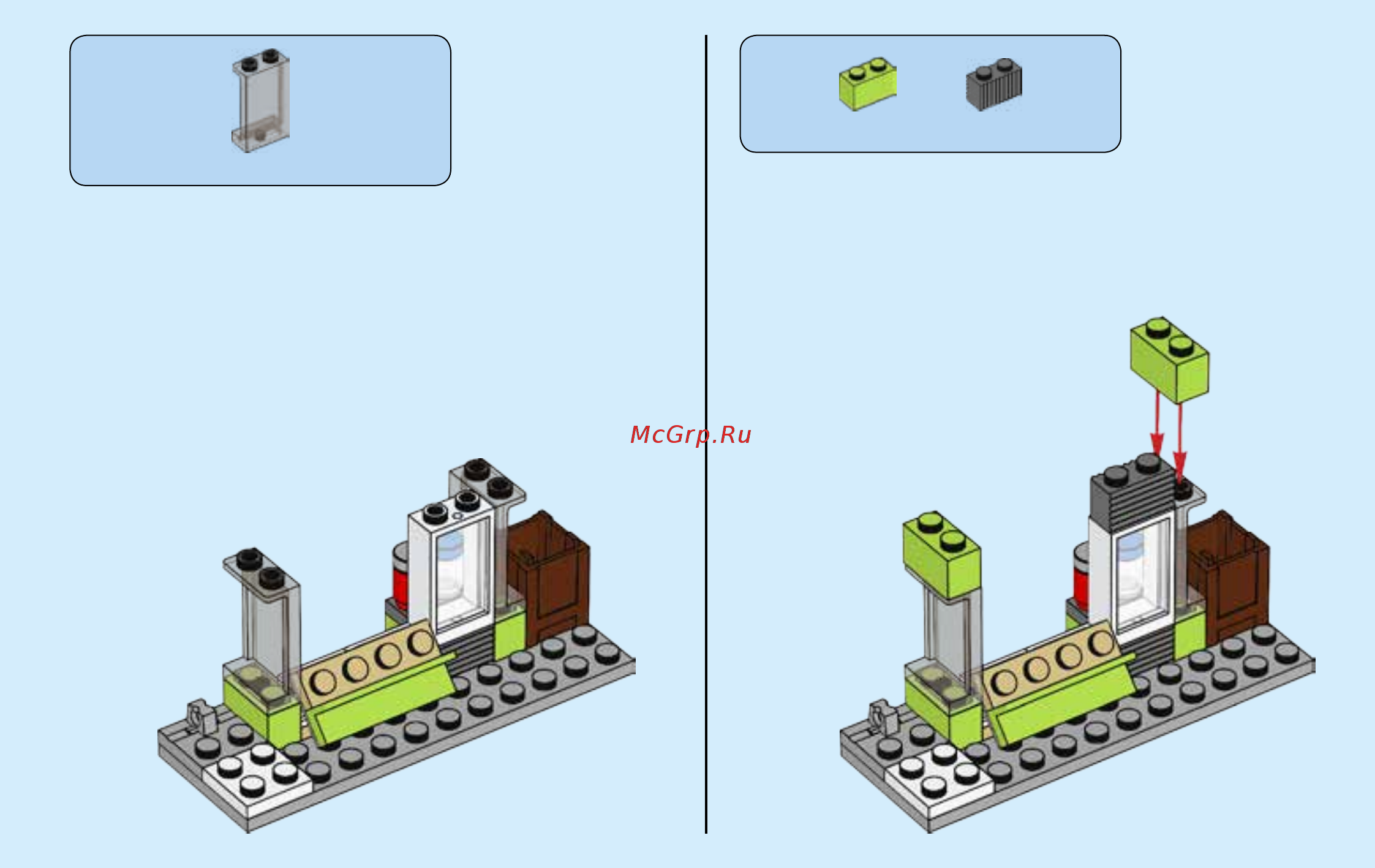 Lego City Town 60154 Автобусная остановка Инструкция по эксплуатации онлайн [13/84] 254820