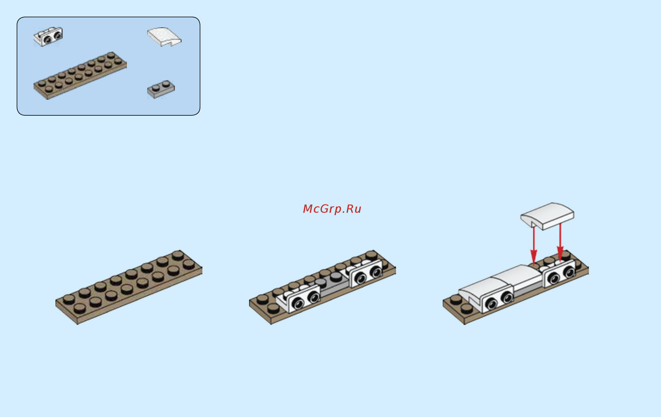 Lego City Town 60154 Автобусная остановка Инструкция по эксплуатации онлайн [14/84] 254820