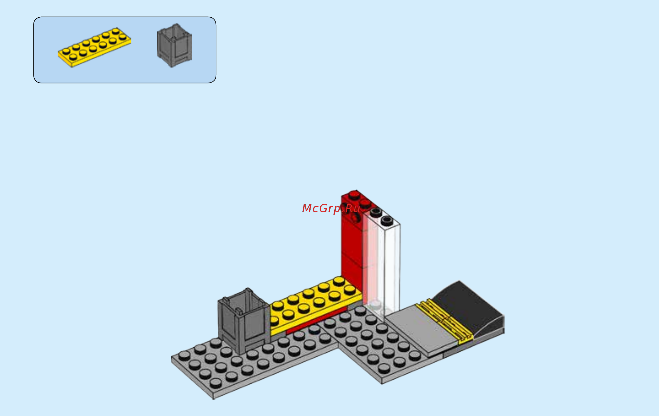 Lego City Town 60154 Автобусная остановка Инструкция по эксплуатации онлайн [29/84] 254820