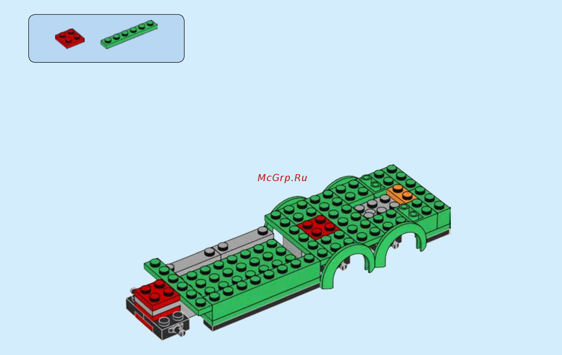 Lego City Town 60154 Автобусная остановка Инструкция по эксплуатации онлайн [61/84] 254820