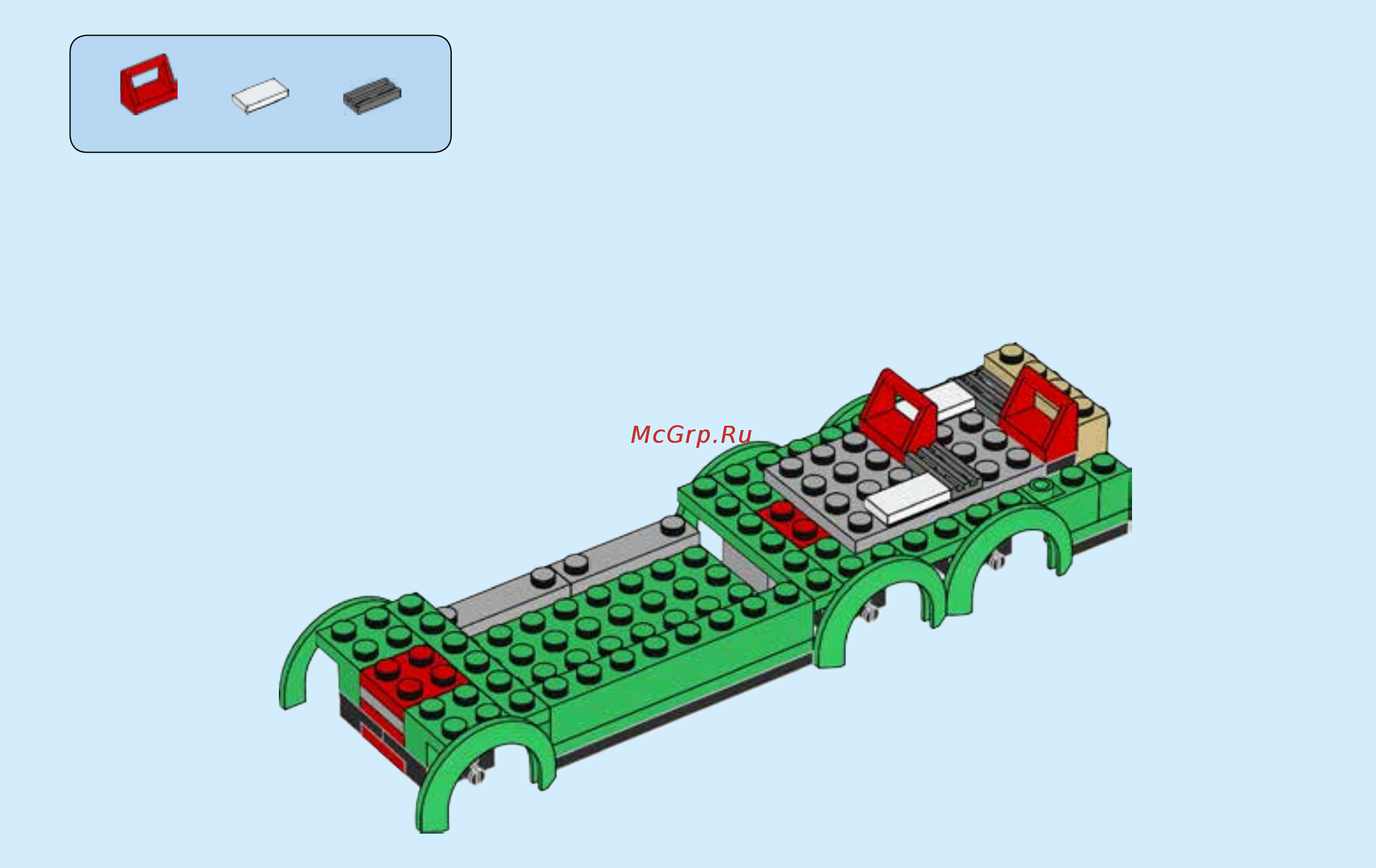 Lego City Town 60154 Автобусная остановка Инструкция по эксплуатации онлайн [65/84] 254820