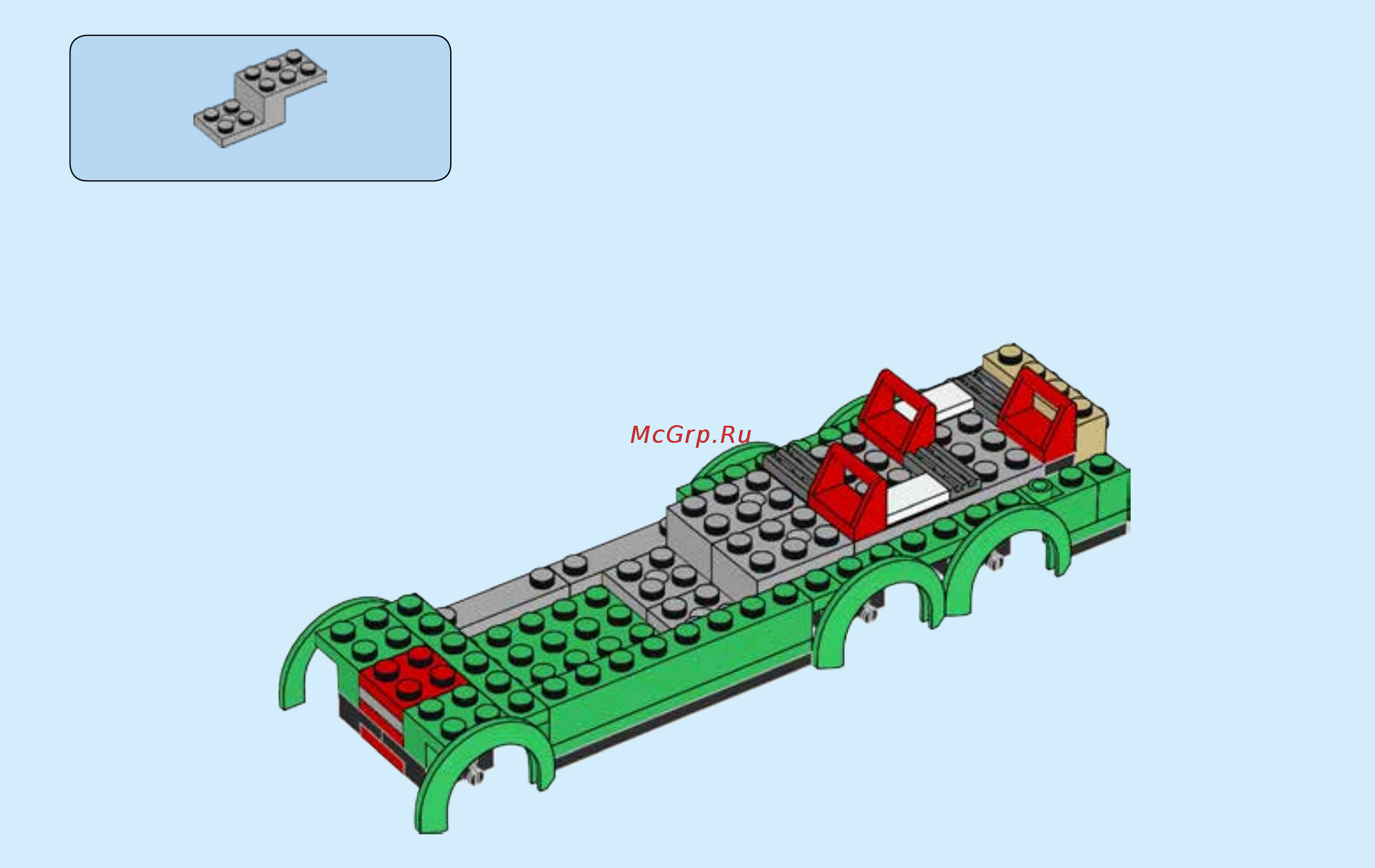 Lego City Town 60154 Автобусная остановка Инструкция по эксплуатации онлайн [67/84] 254820