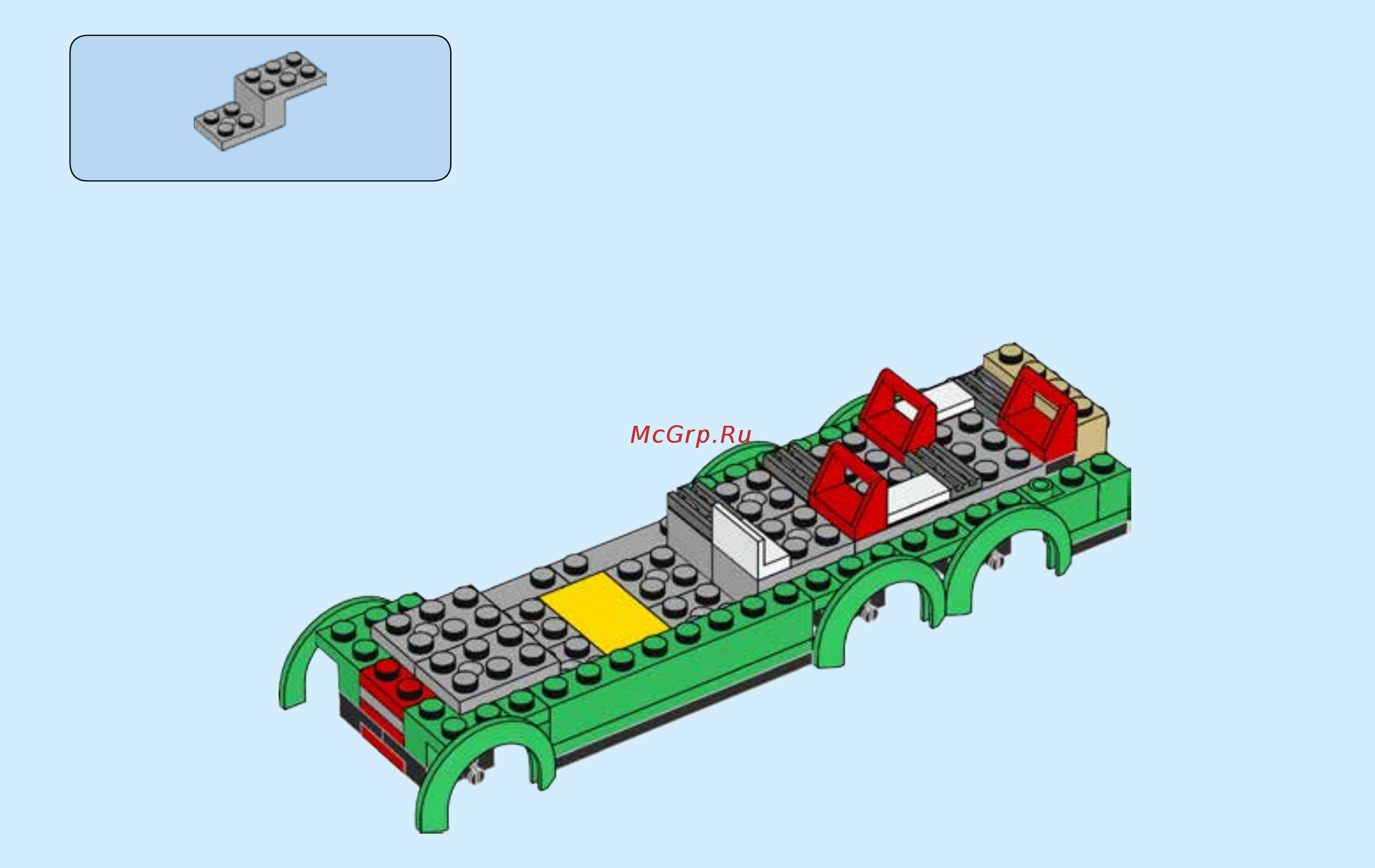 Lego City Town 60154 Автобусная остановка Инструкция по эксплуатации онлайн [69/84] 254820