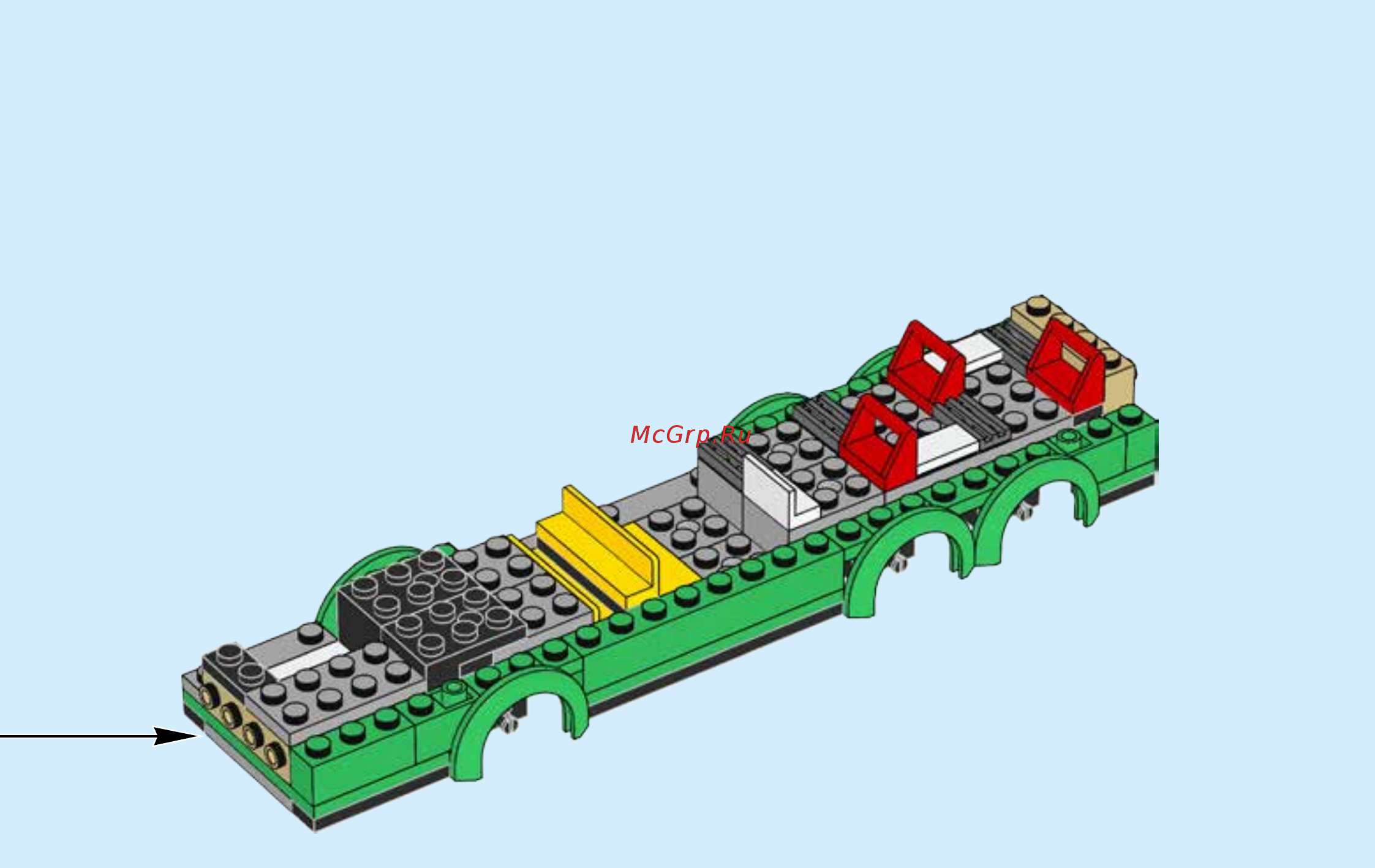 Lego City Town 60154 Автобусная остановка Инструкция по эксплуатации онлайн [76/84] 254820