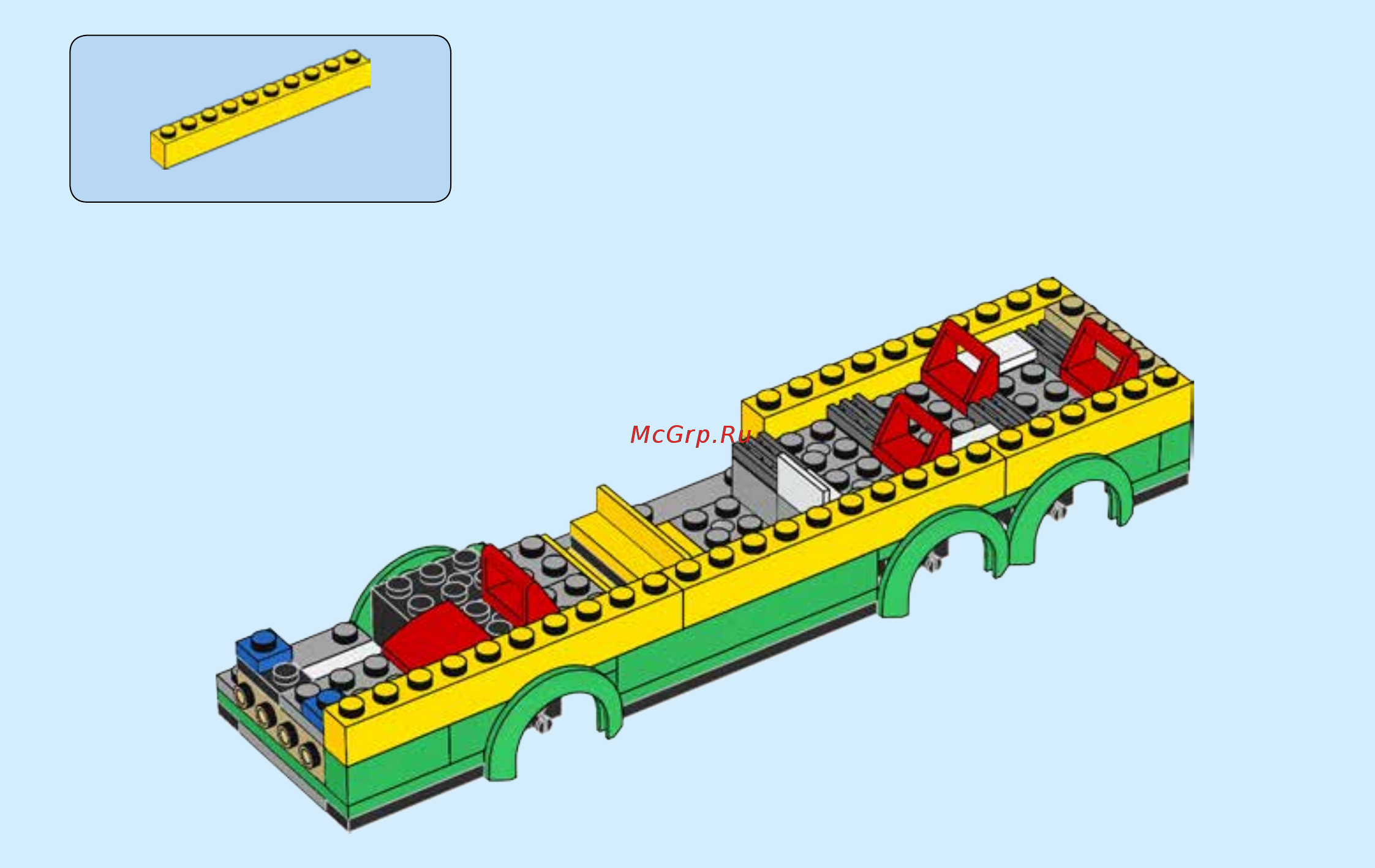 Lego City Town 60154 Автобусная остановка Инструкция по эксплуатации онлайн [79/84] 254820