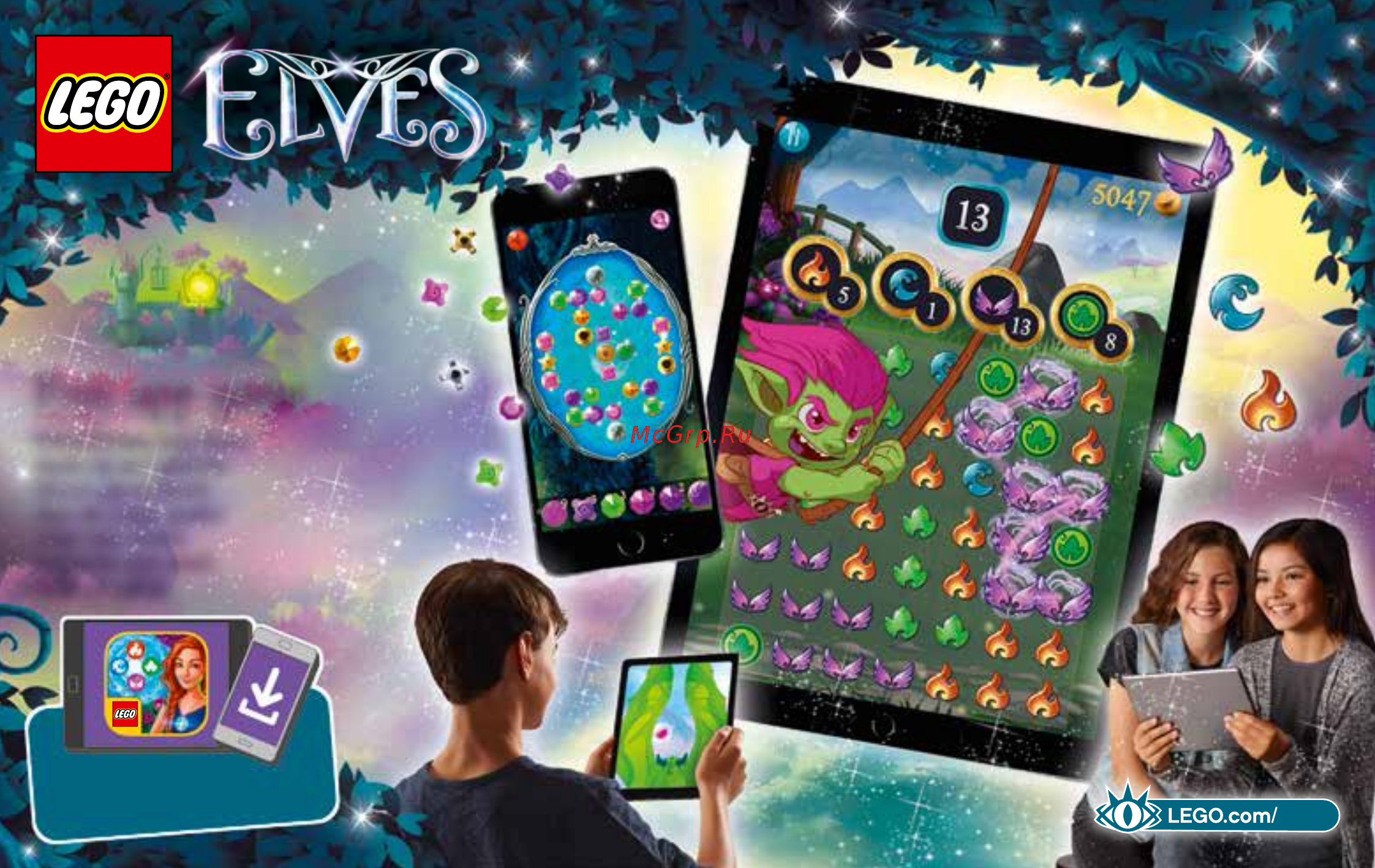 Lego Elves 41187 Тайная лечебница Розалин [61/64] Free app game