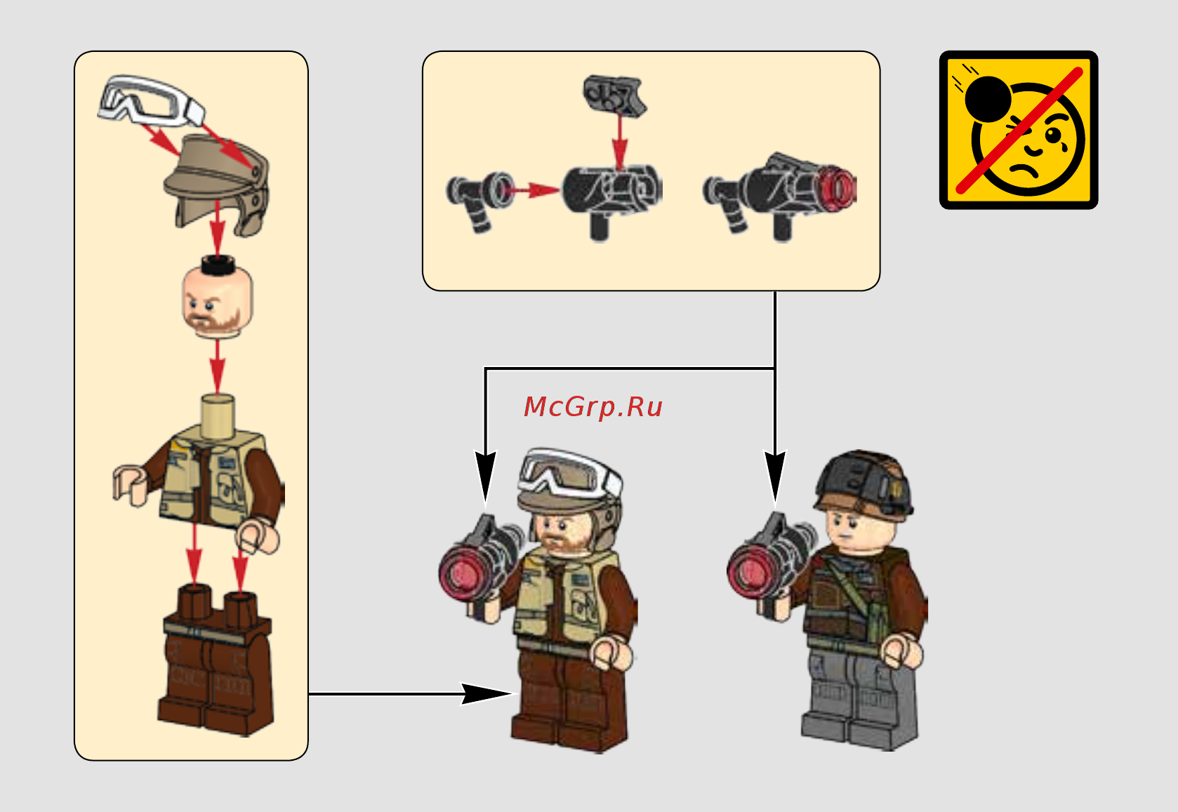 Lego SW 75164 Боевой набор Повстанцев Инструкция по эксплуатации онлайн [4/36] 254843