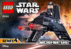 Lego SW 75163 Микроистребитель Имперский шаттл Кренника™ Инструкция по эксплуатации