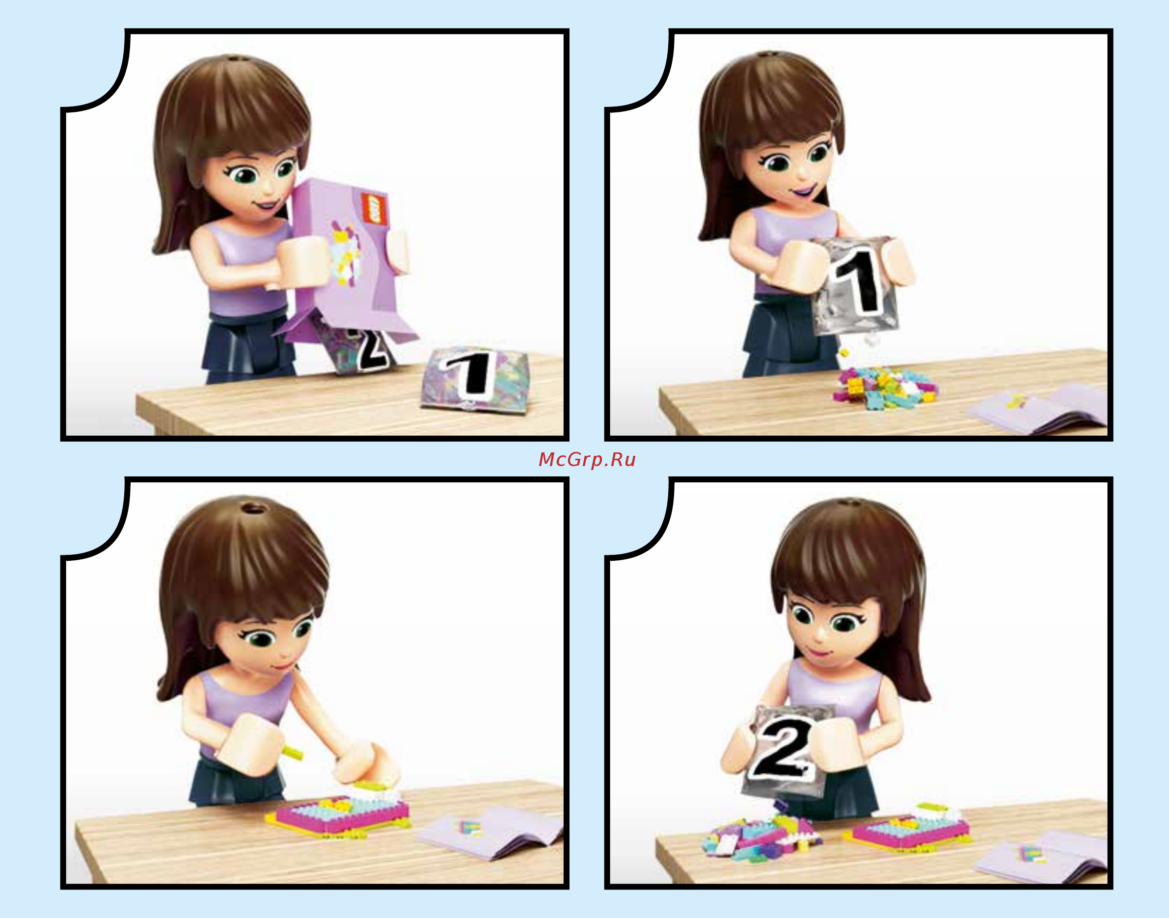 Lego DC Super Hero Girls 41231 Харли Квинн™ спешит на помощь Инструкция по эксплуатации онлайн [2/68] 254847