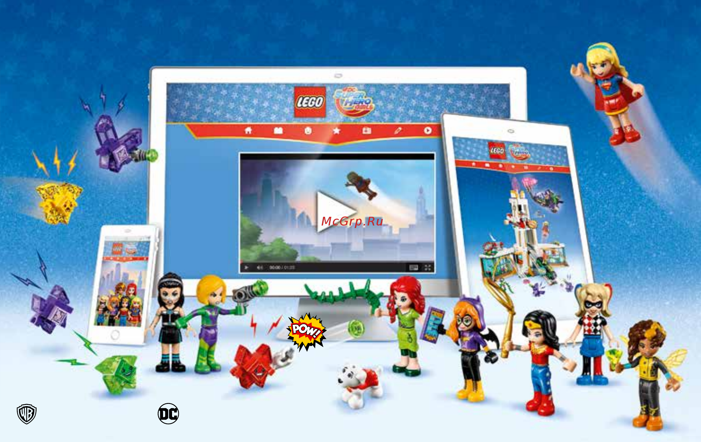 Lego DC Super Hero Girls Бэтгёрл: погоня на реактивном самолёте (41230) [67/68] Lego com dcsuperherogirls
