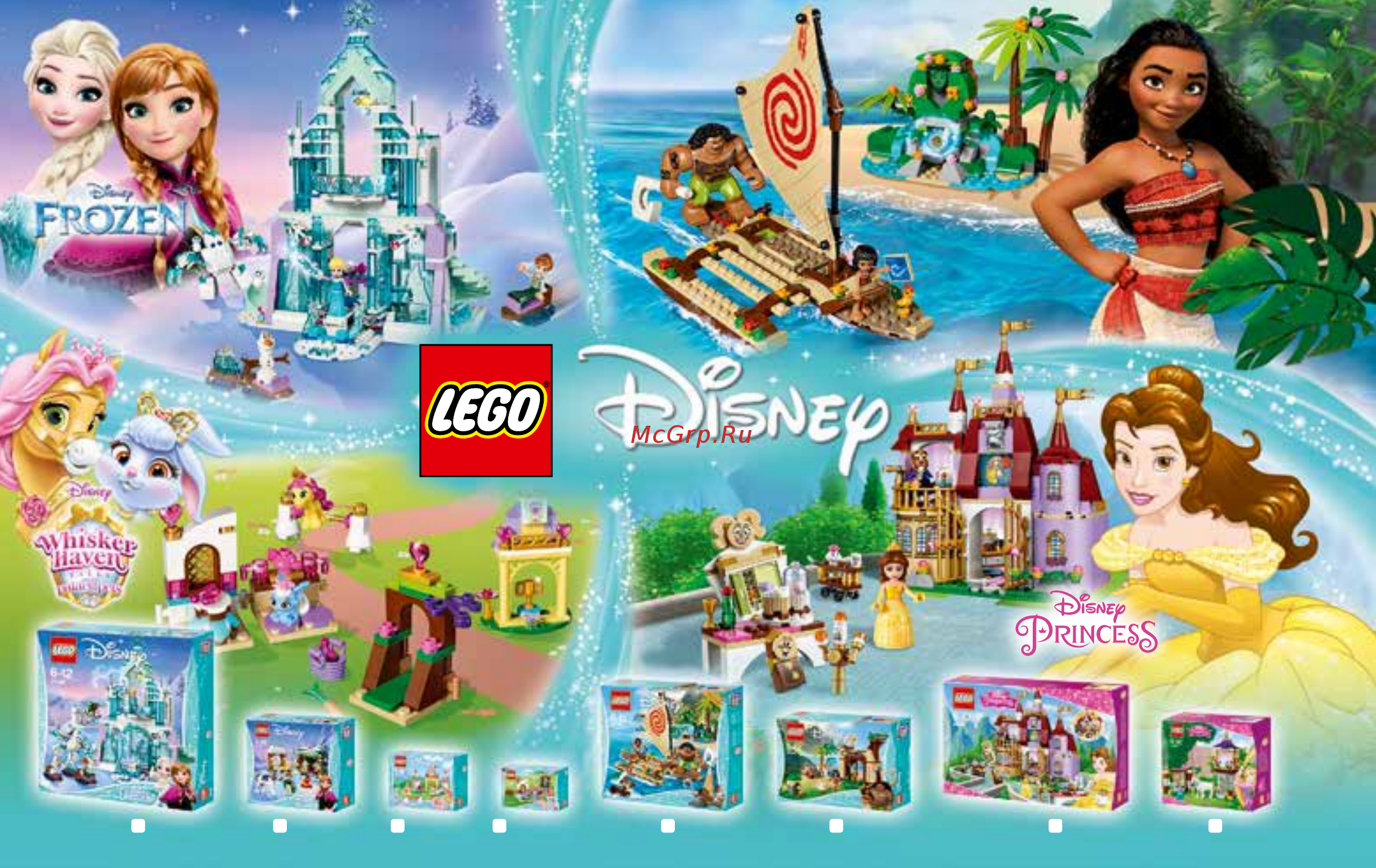 Lego Disney Princess Путешествие Моаны через океан (41150) Инструкция по эксплуатации онлайн [102/104] 306514