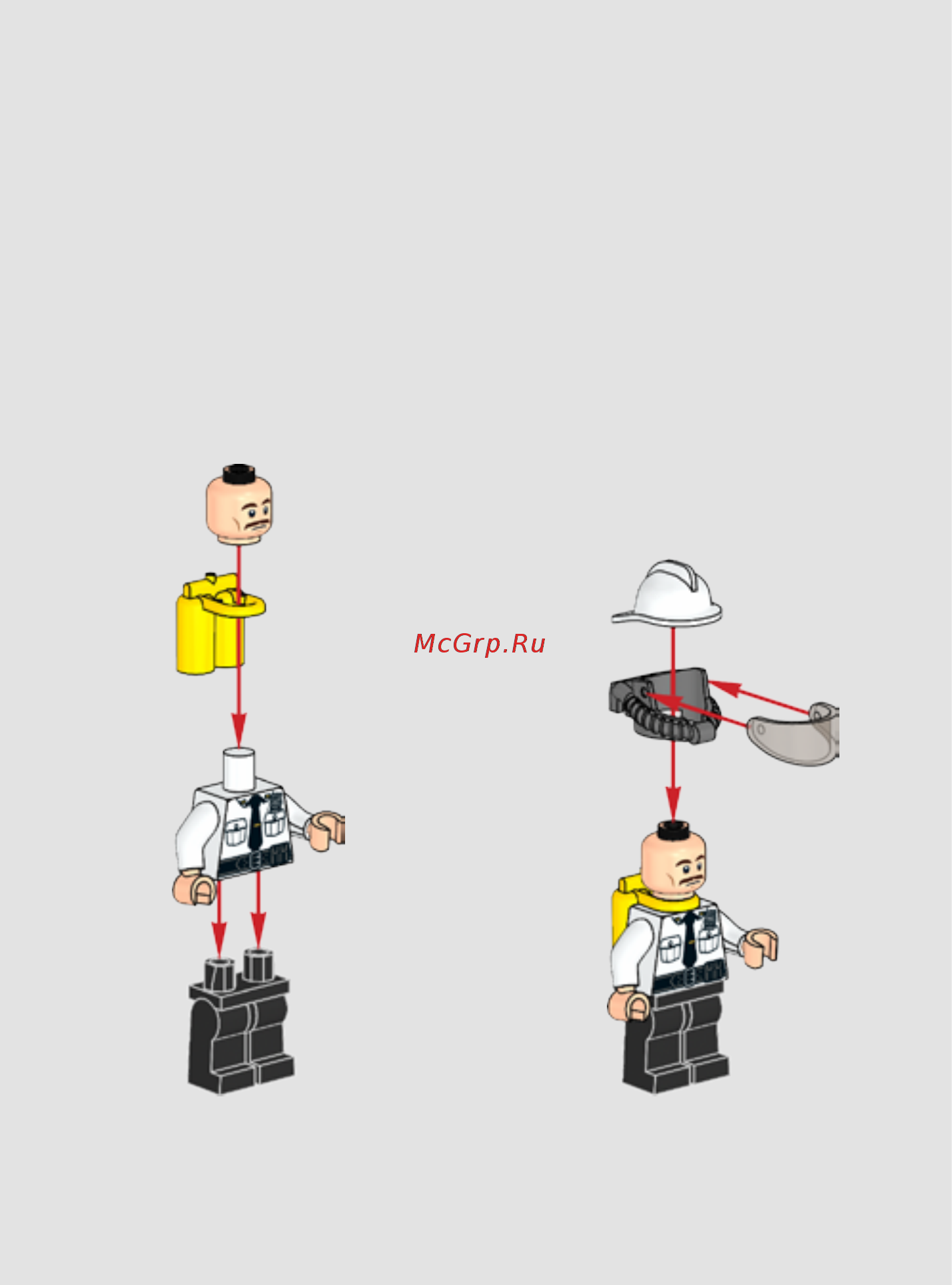 Lego Batman Movie Ледяная aтака Мистера Фриза (70901) Инструкция по эксплуатации онлайн [6/76] 306482
