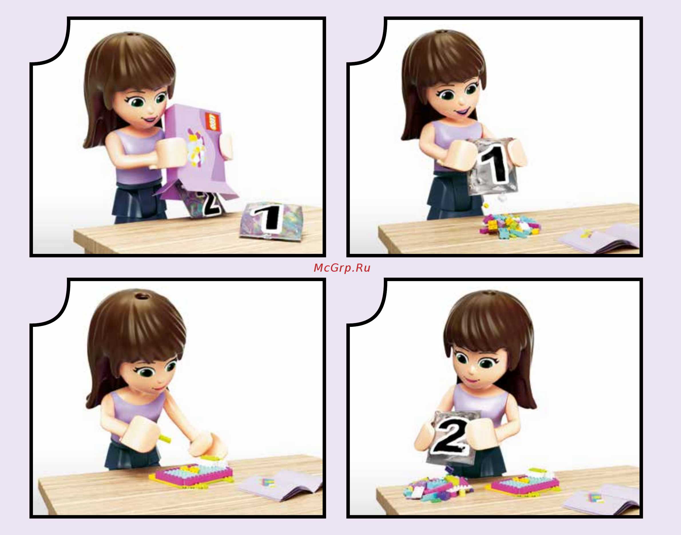 Lego Friends 41311 Пиццерия Инструкция по эксплуатации онлайн [2/80] 254879