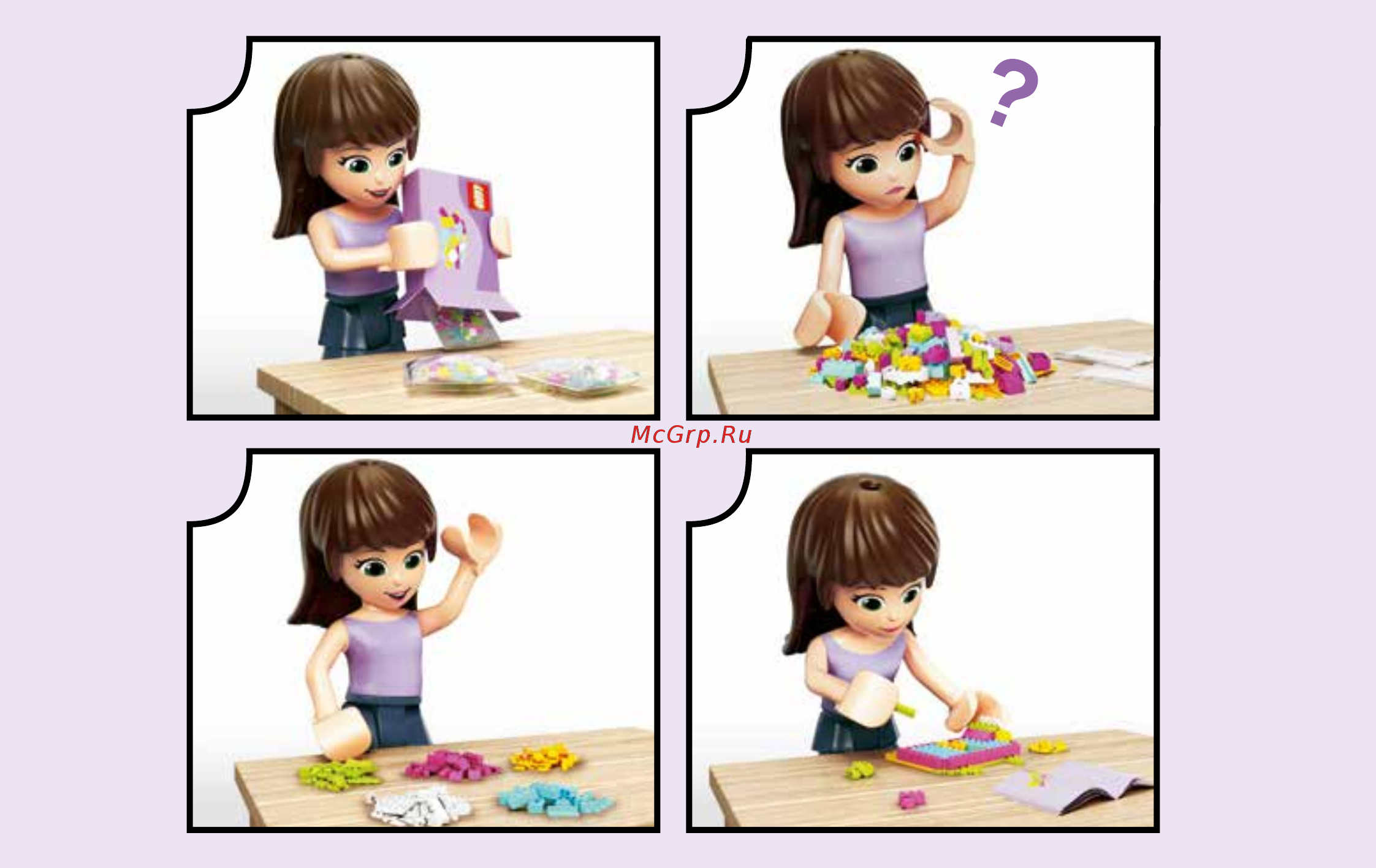 Lego Friends 41309 Музыкальный дуэт Андреа Инструкция по эксплуатации онлайн [2/32] 254884