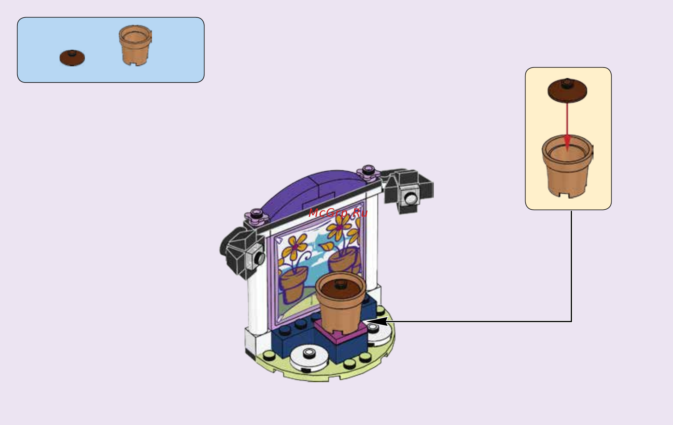 Lego Friends Фотостудия Эммы (41305) Инструкция по эксплуатации онлайн [24/36] 306116