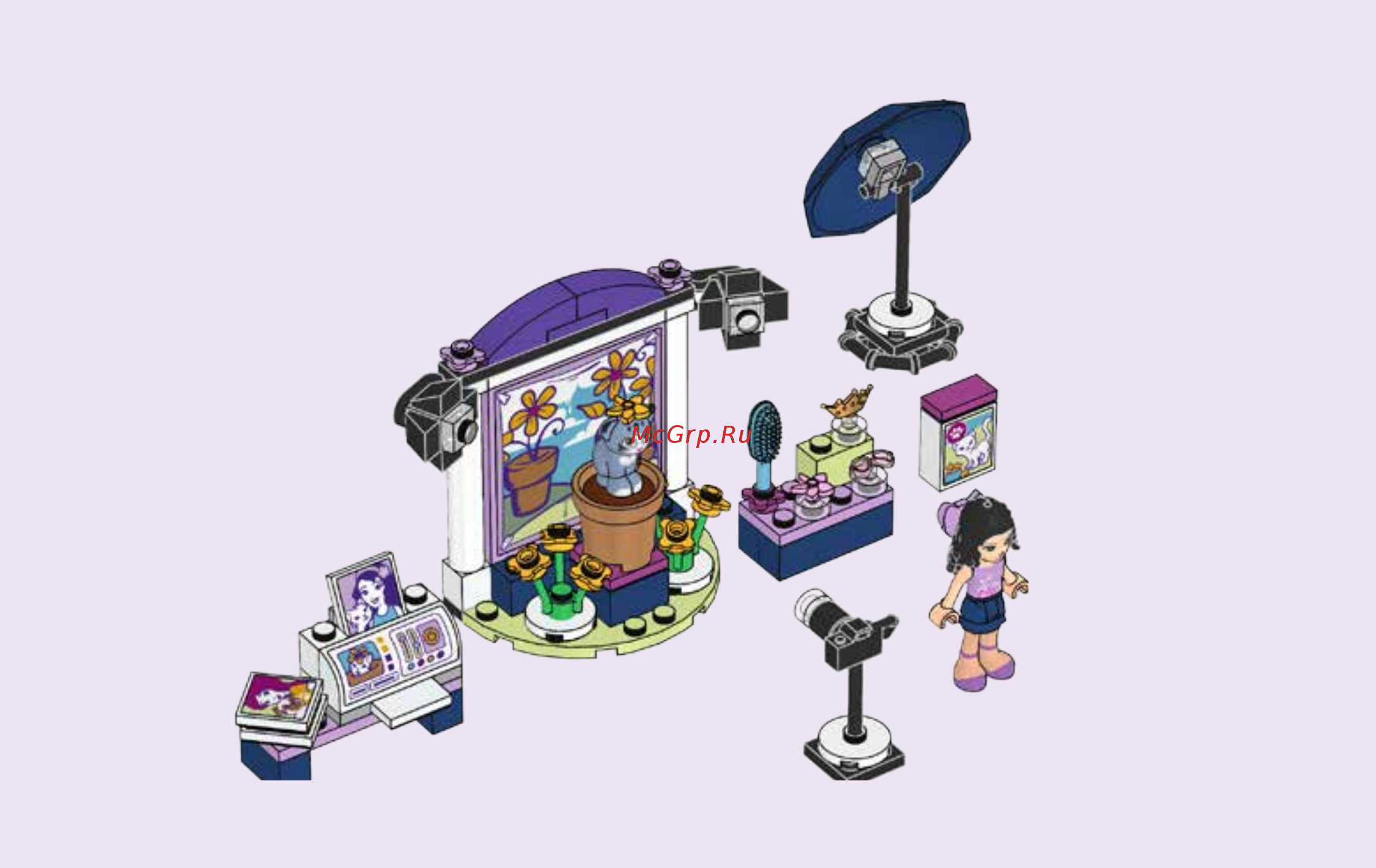 Lego Friends Фотостудия Эммы (41305) Инструкция по эксплуатации онлайн [26/36] 306116