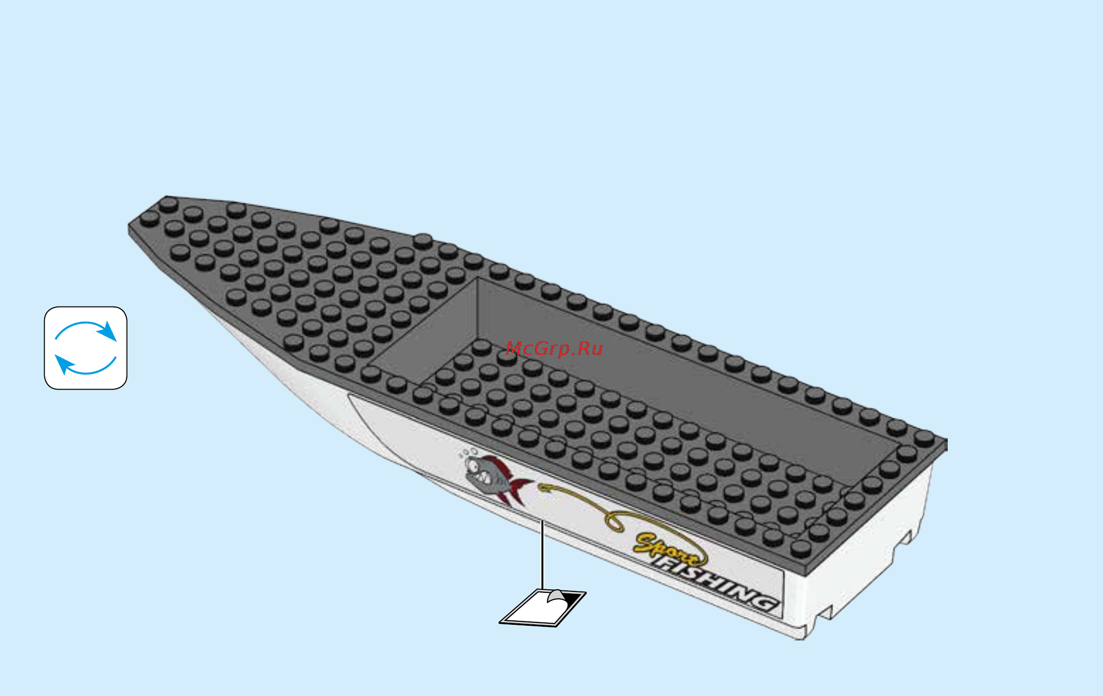 Lego City  60147 Рыболовный катер Инструкция по эксплуатации онлайн [8/63] 254910