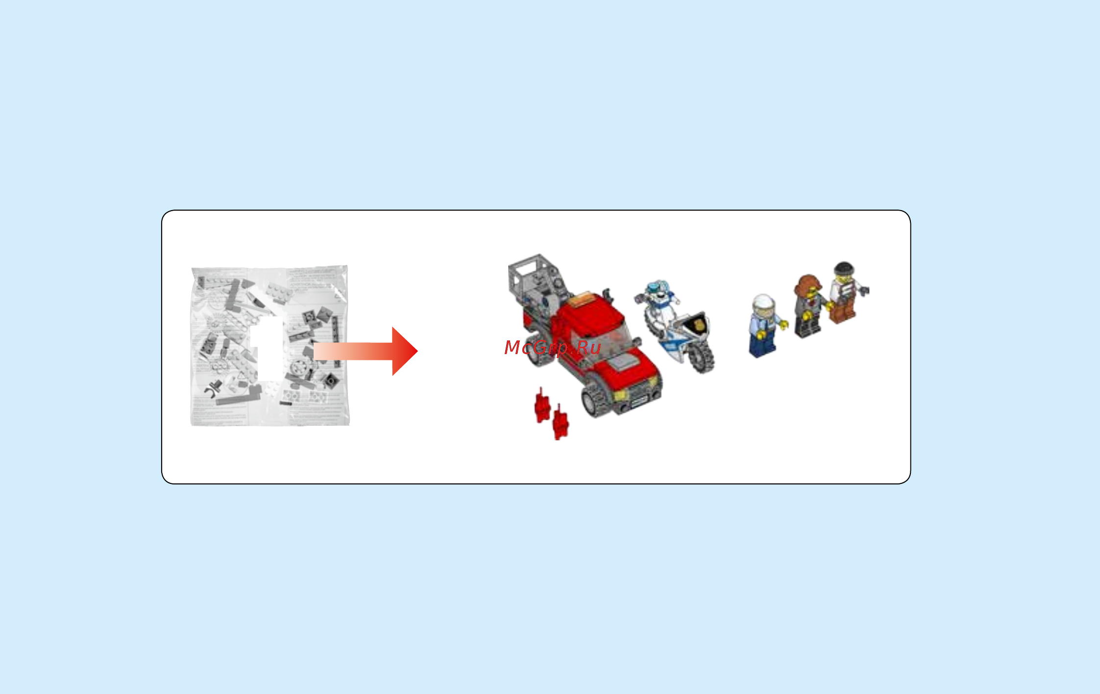 Lego City  60141 Полицейский участок Инструкция по эксплуатации онлайн [4/36] 254919
