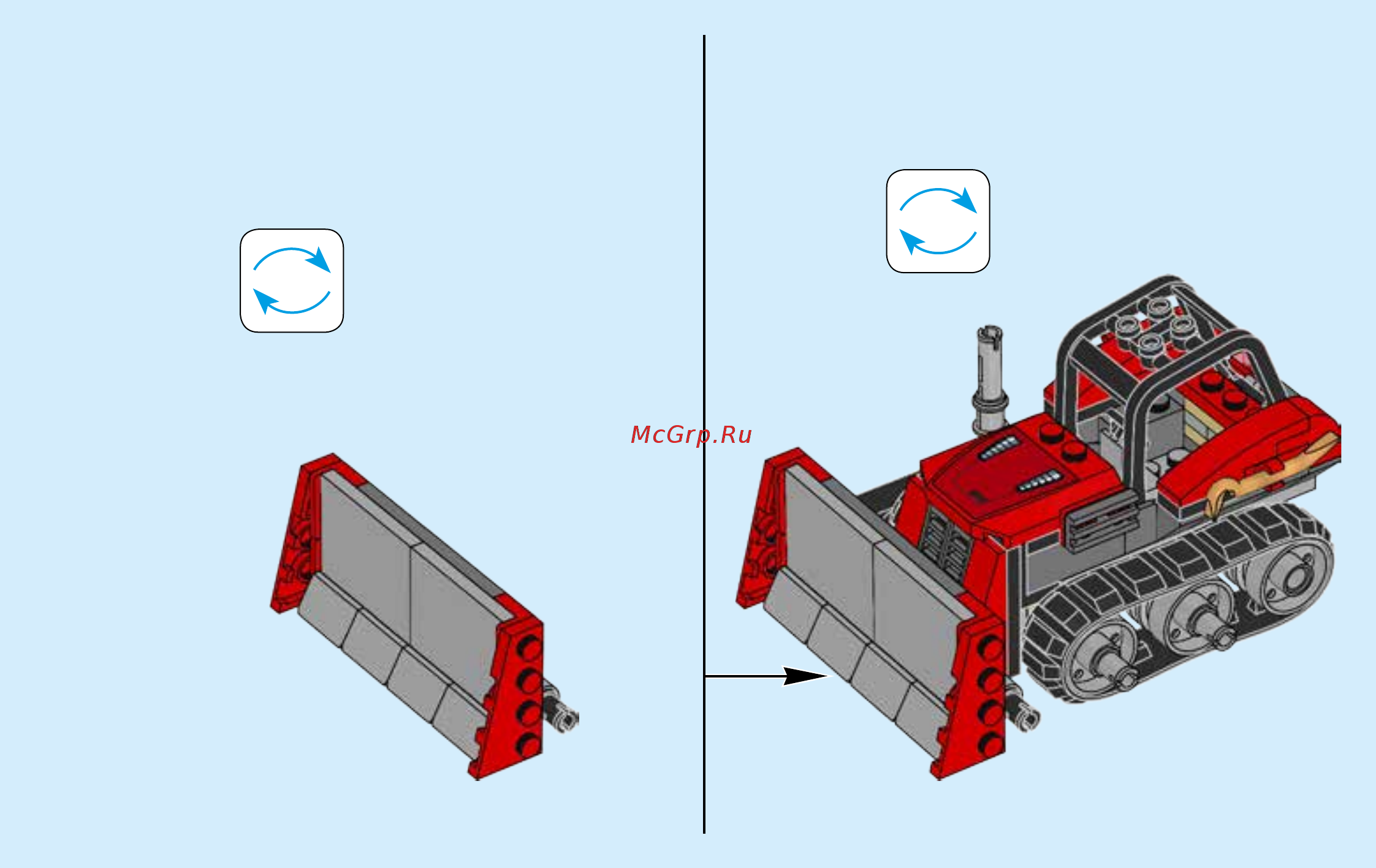 Lego City  60140 Ограбление на бульдозере Инструкция по эксплуатации онлайн [35/44] 254920