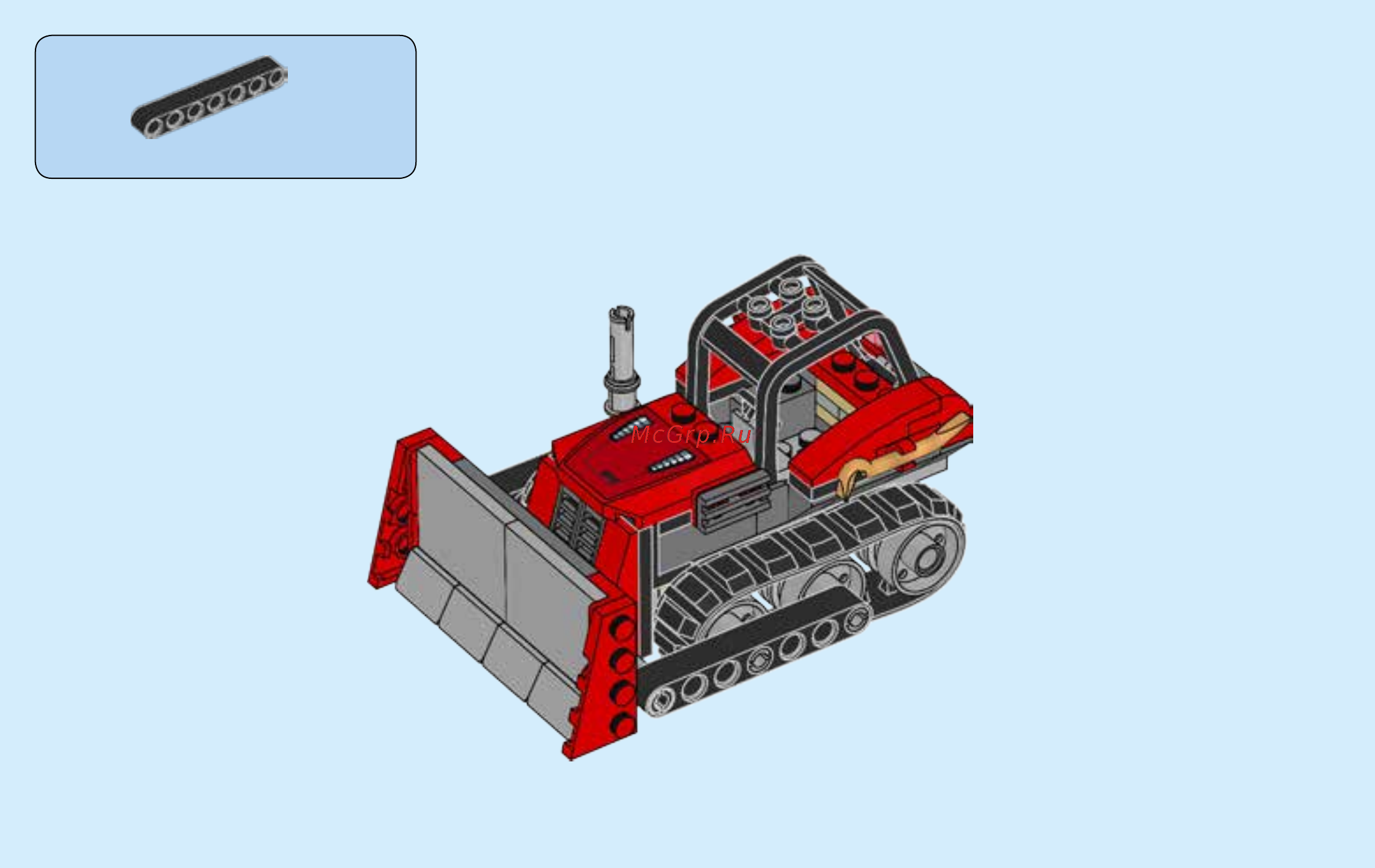 Lego City  60140 Ограбление на бульдозере Инструкция по эксплуатации онлайн [36/44] 254920