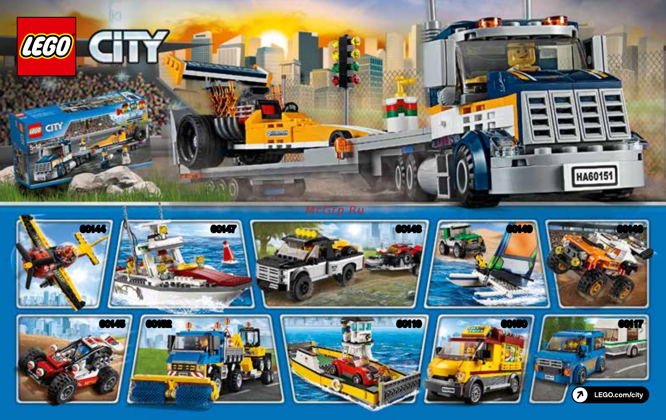 Lego City  60140 Ограбление на бульдозере Инструкция по эксплуатации онлайн [42/44] 254920