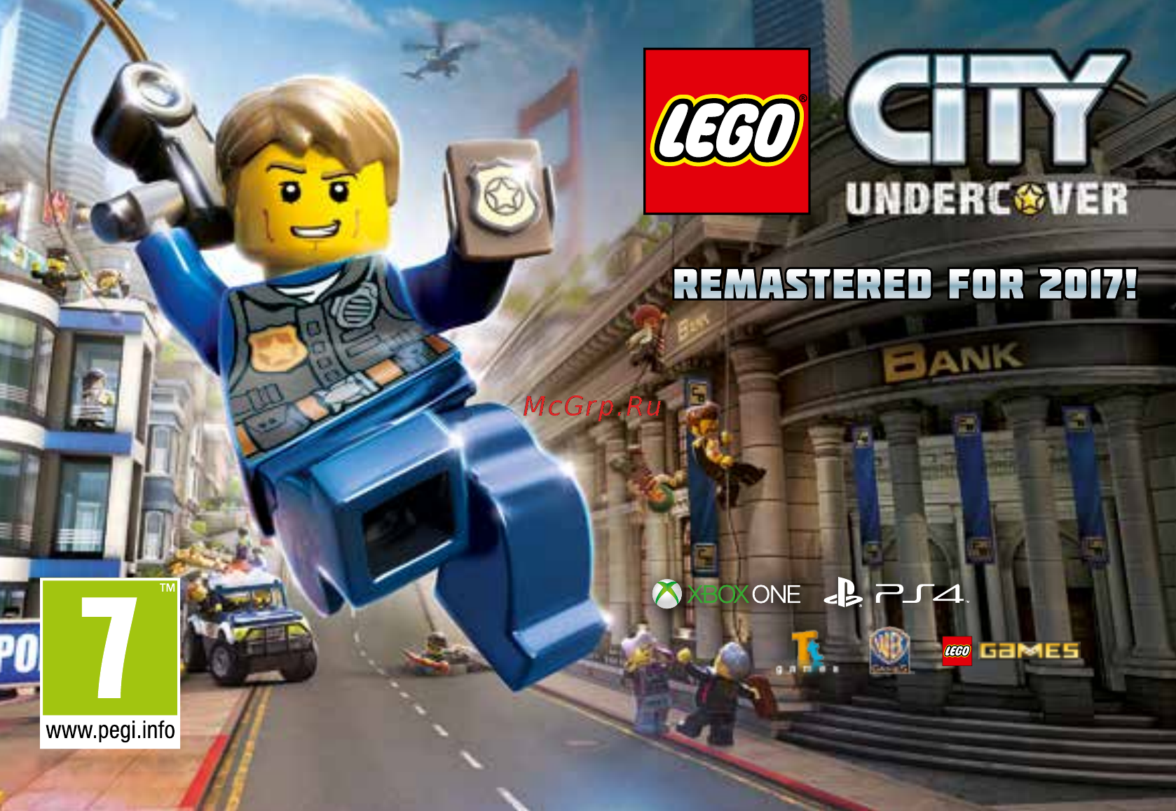 Lego City Police Полицейский квадроцикл (60135) [18/20] Remastered for 2017
