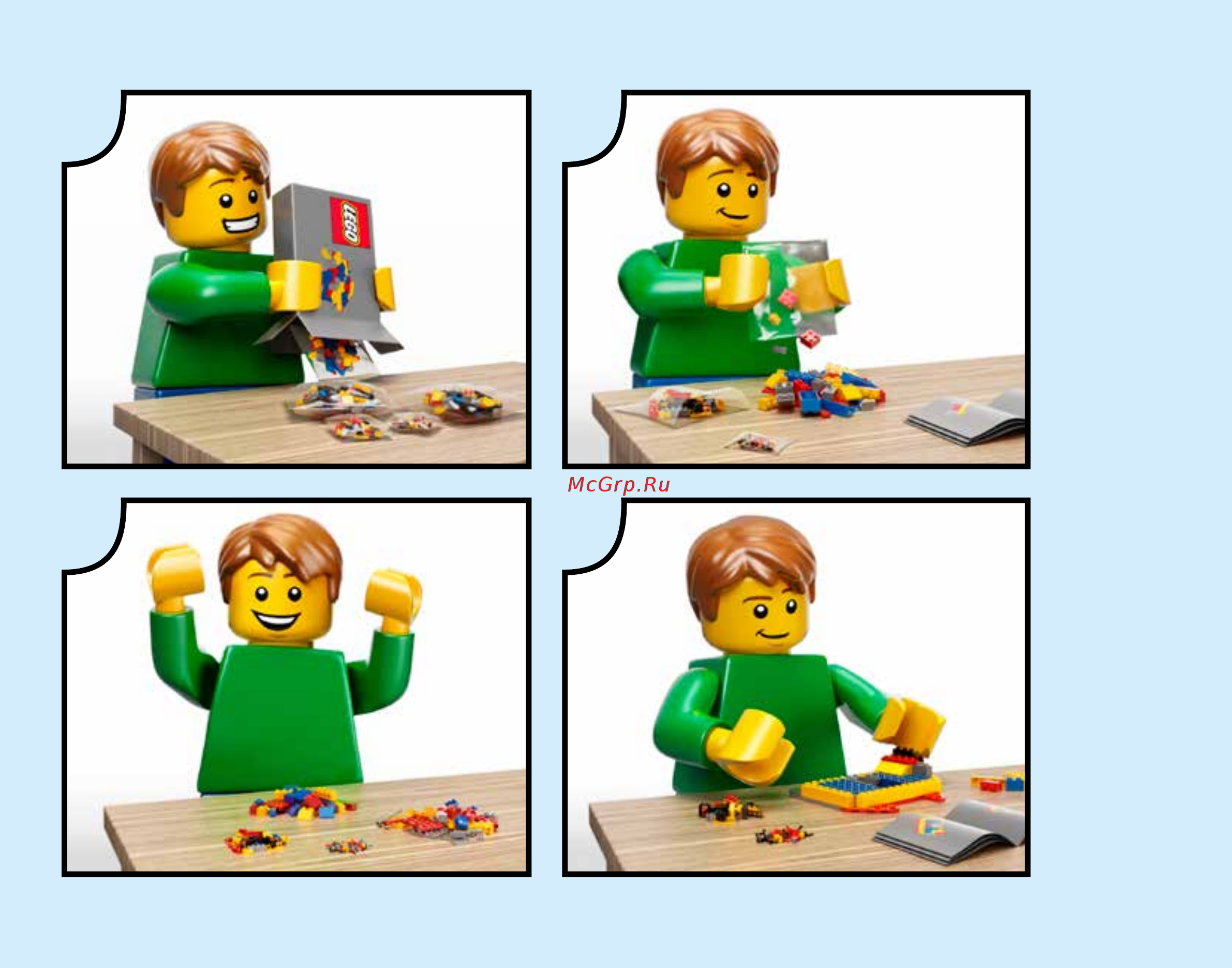 Lego Creator Отпуск у моря (31063) Инструкция по эксплуатации онлайн [2/68] 306051