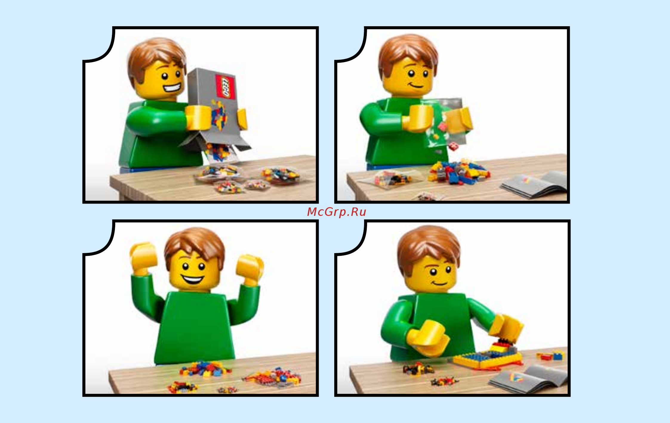 Lego Creator 31057 Красный вертолёт Инструкция по эксплуатации онлайн [2/32] 254932