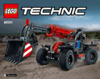 Lego Technic 42061 Телескопический погрузчик Инструкция по эксплуатации