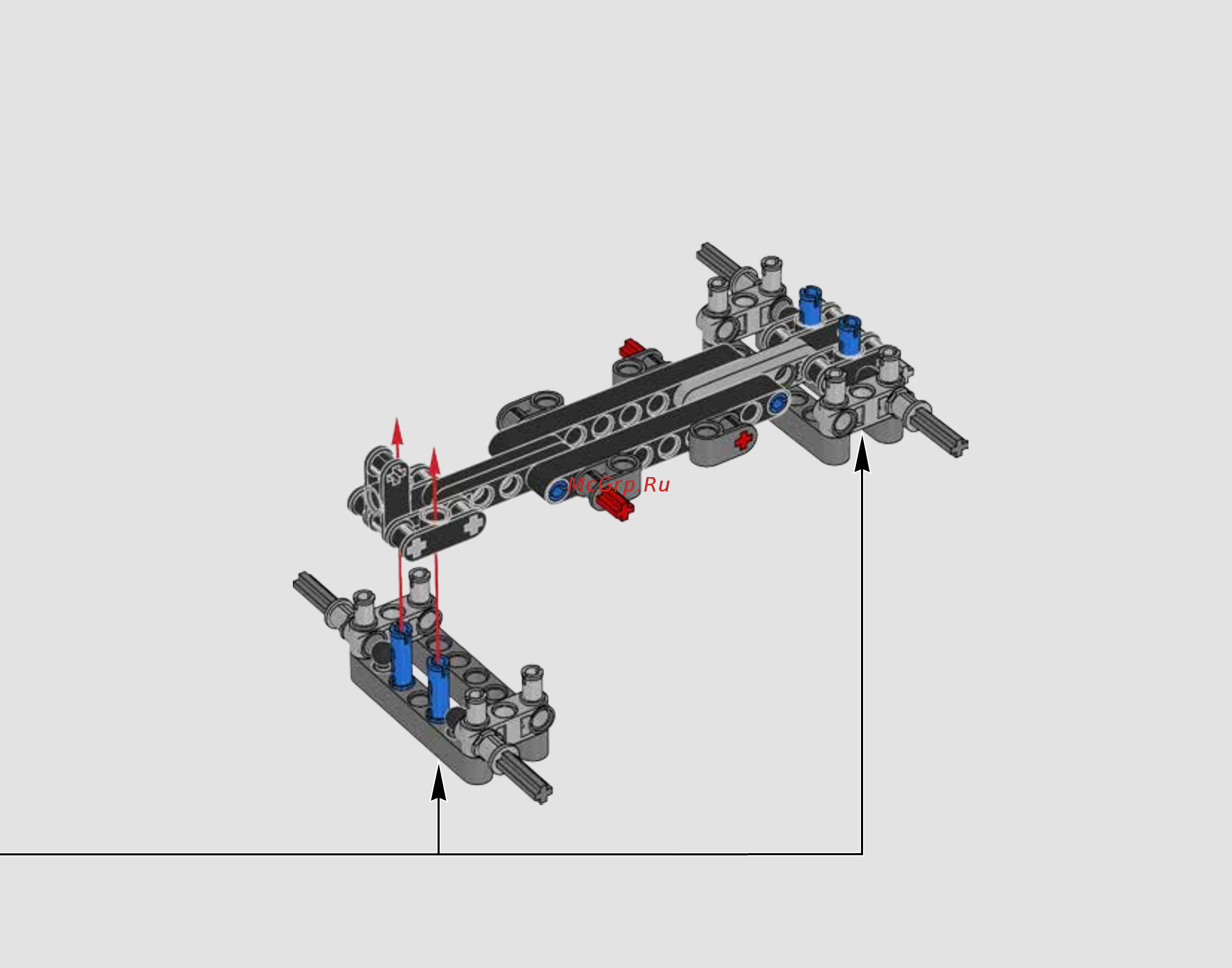 Lego Technic 42061 Телескопический погрузчик Инструкция по эксплуатации онлайн [13/84] 254947