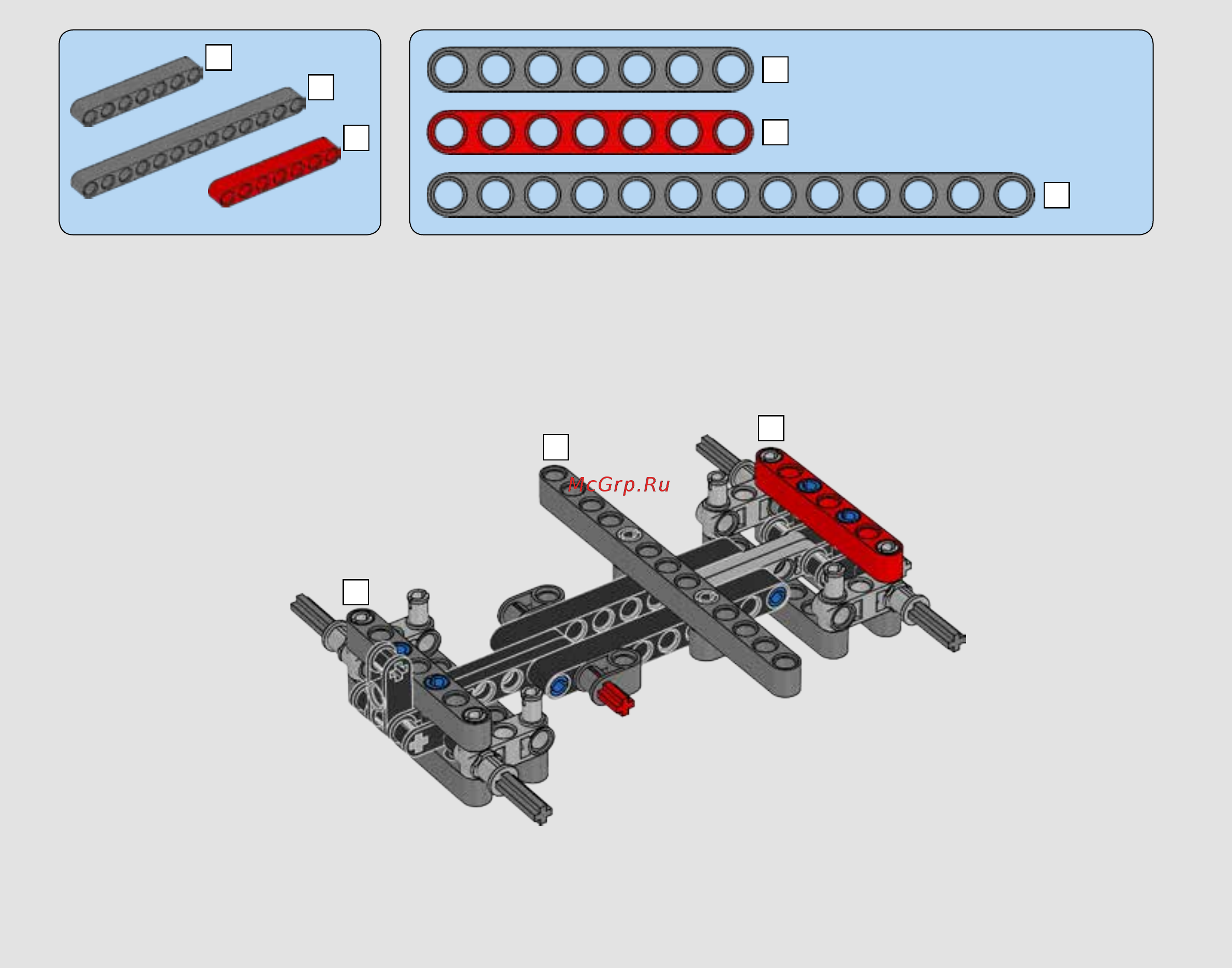 Lego Technic 42061 Телескопический погрузчик Инструкция по эксплуатации онлайн [15/84] 254947