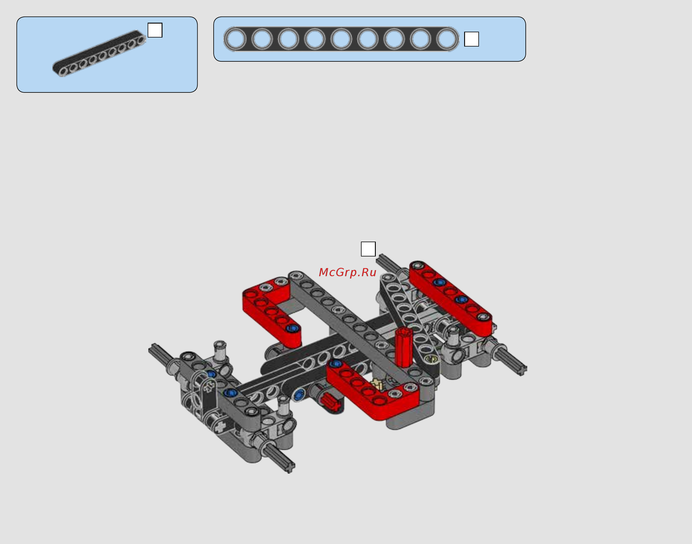 Lego Technic 42061 Телескопический погрузчик Инструкция по эксплуатации онлайн [20/84] 254947