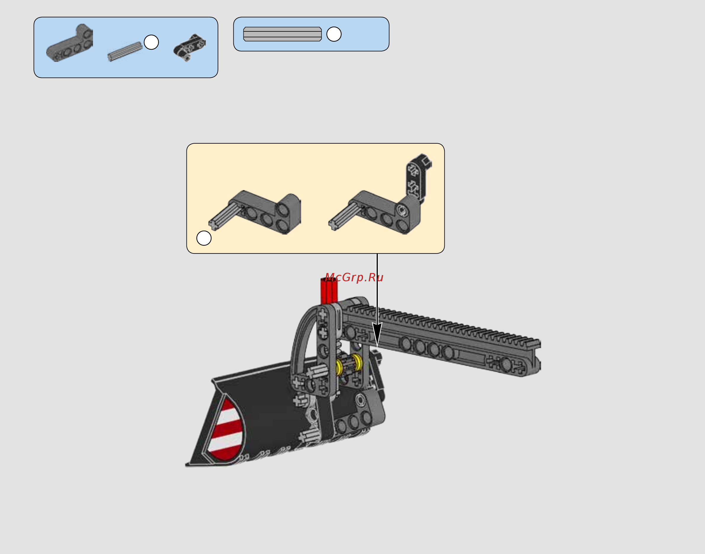 Lego Technic 42061 Телескопический погрузчик Инструкция по эксплуатации онлайн [59/84] 254947