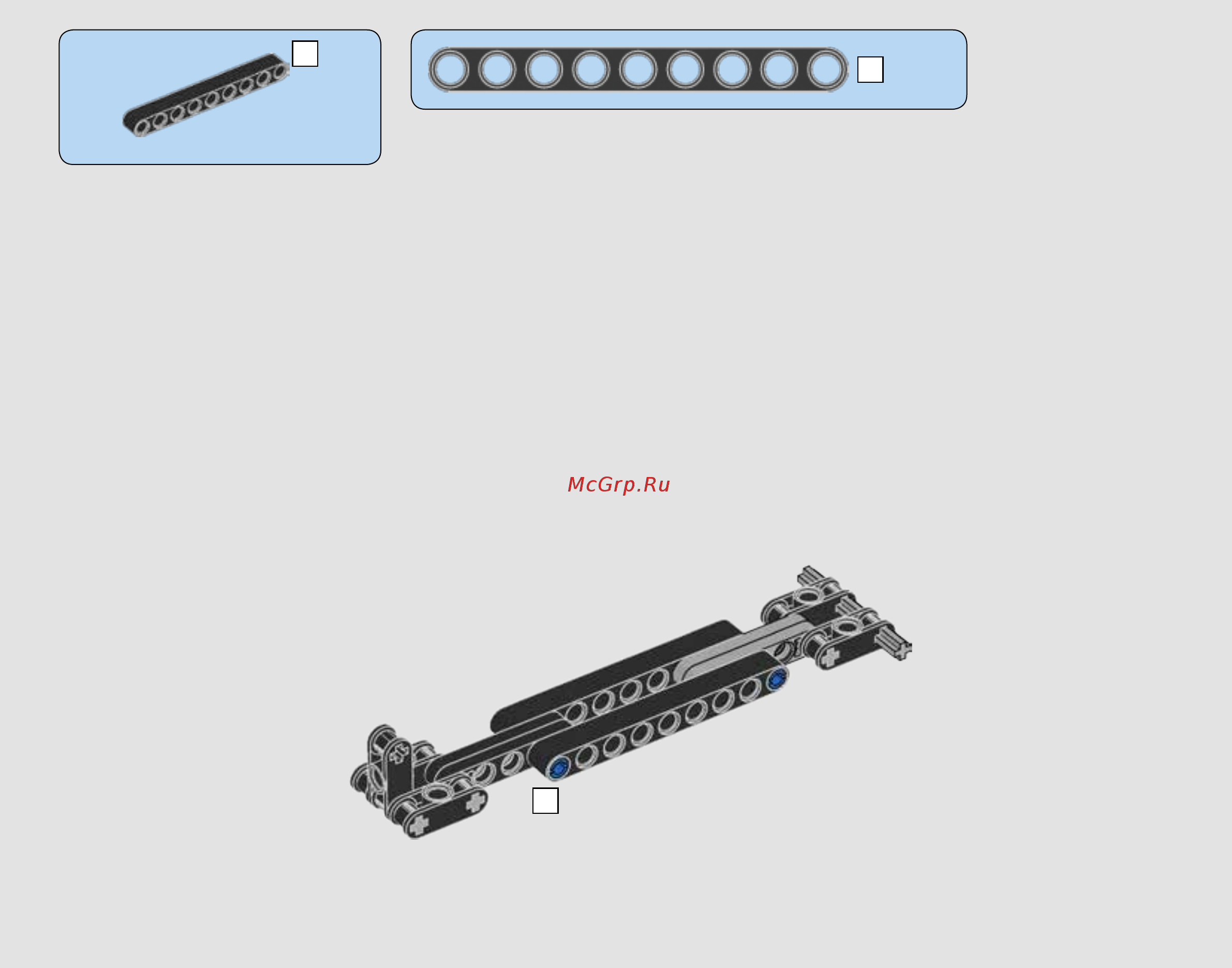 Lego Technic 42061 Телескопический погрузчик Инструкция по эксплуатации онлайн [7/84] 254947