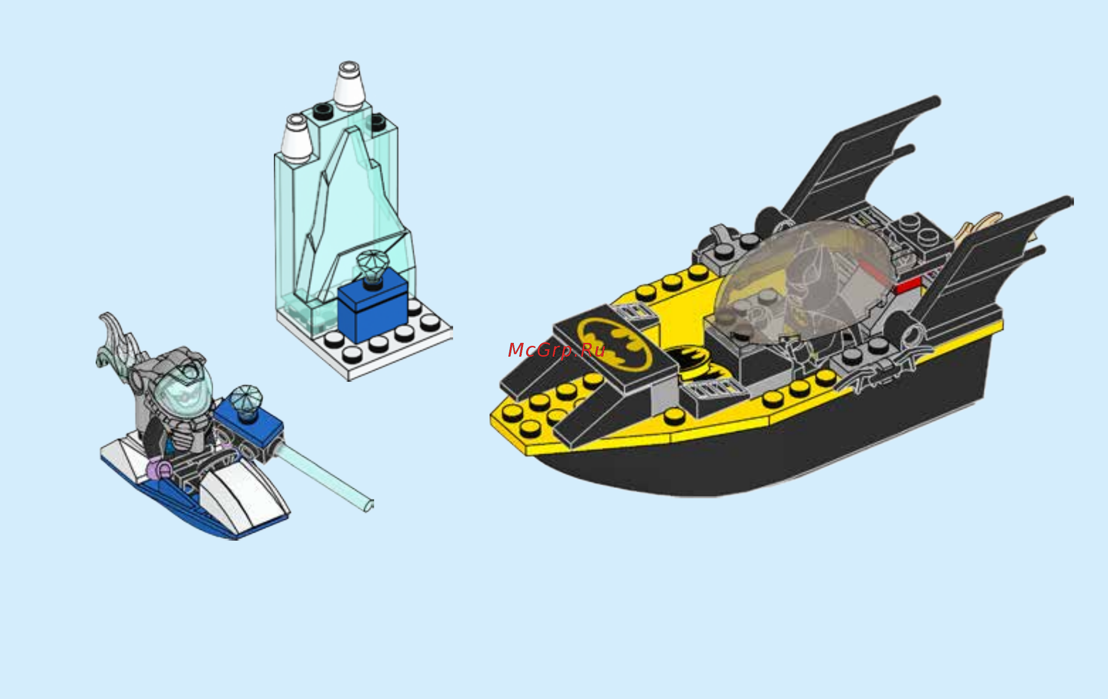 Lego Juniors 10737 Бэтмен против Мистера Фриза Инструкция по эксплуатации онлайн [31/36] 254952