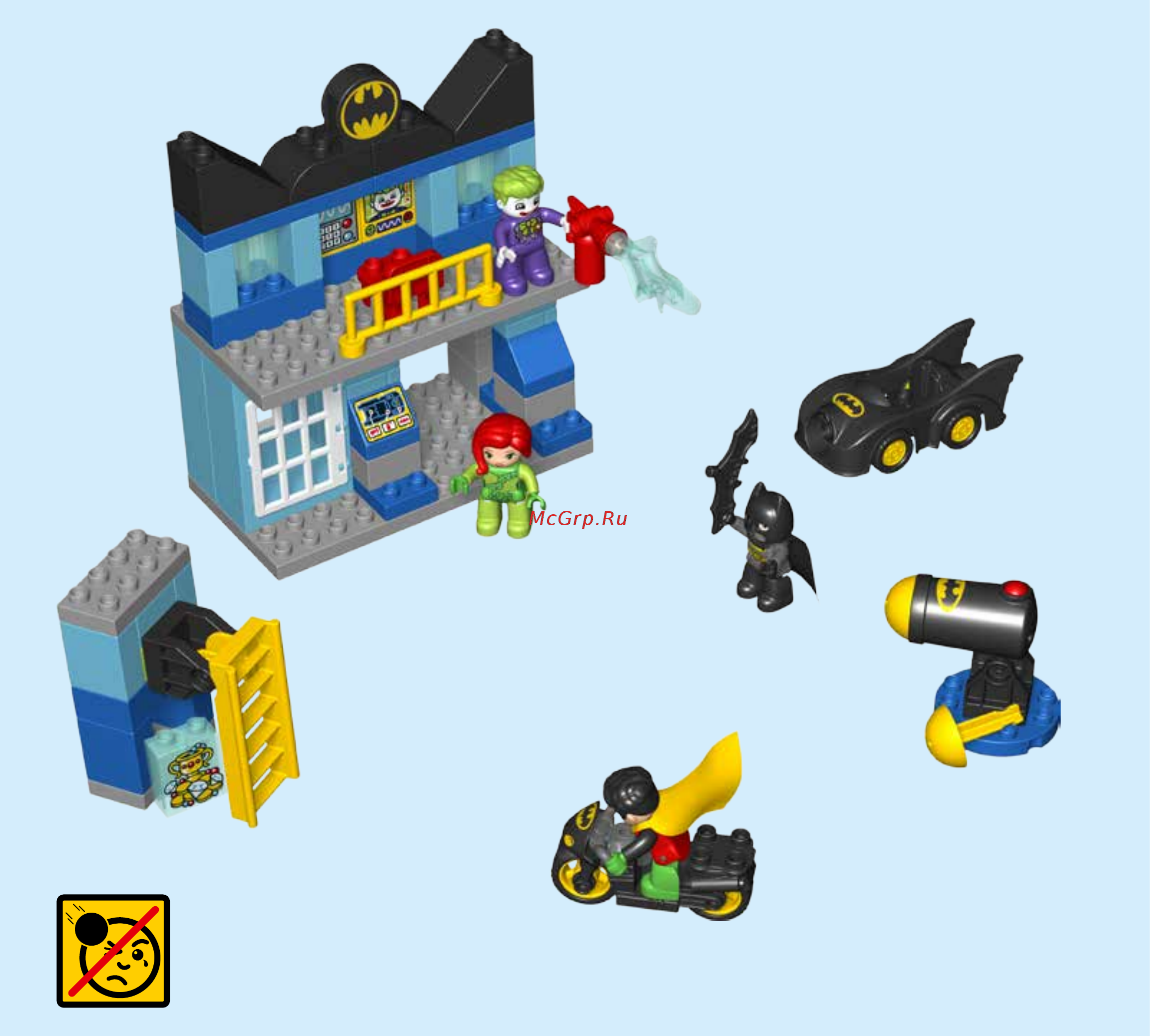 Lego DUPLO 10842 Бэтпещера Инструкция по эксплуатации онлайн [23/28] 254955