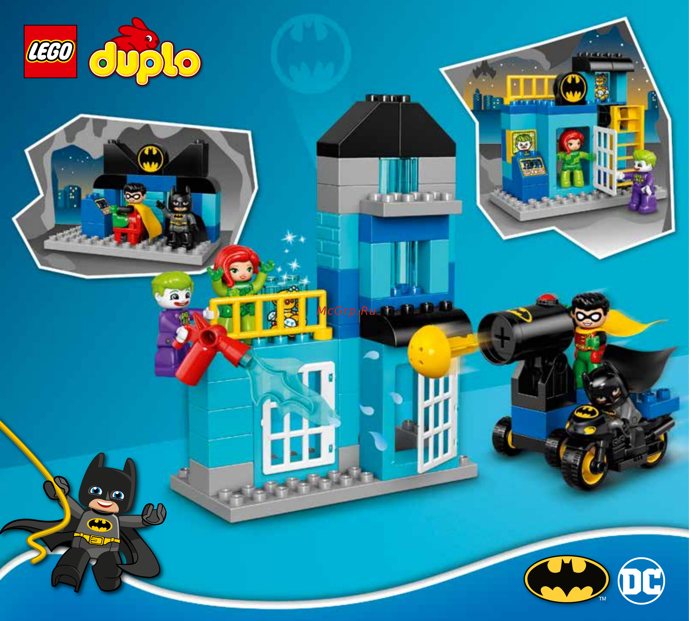 Lego DUPLO 10842 Бэтпещера Инструкция по эксплуатации онлайн [24/28] 254955