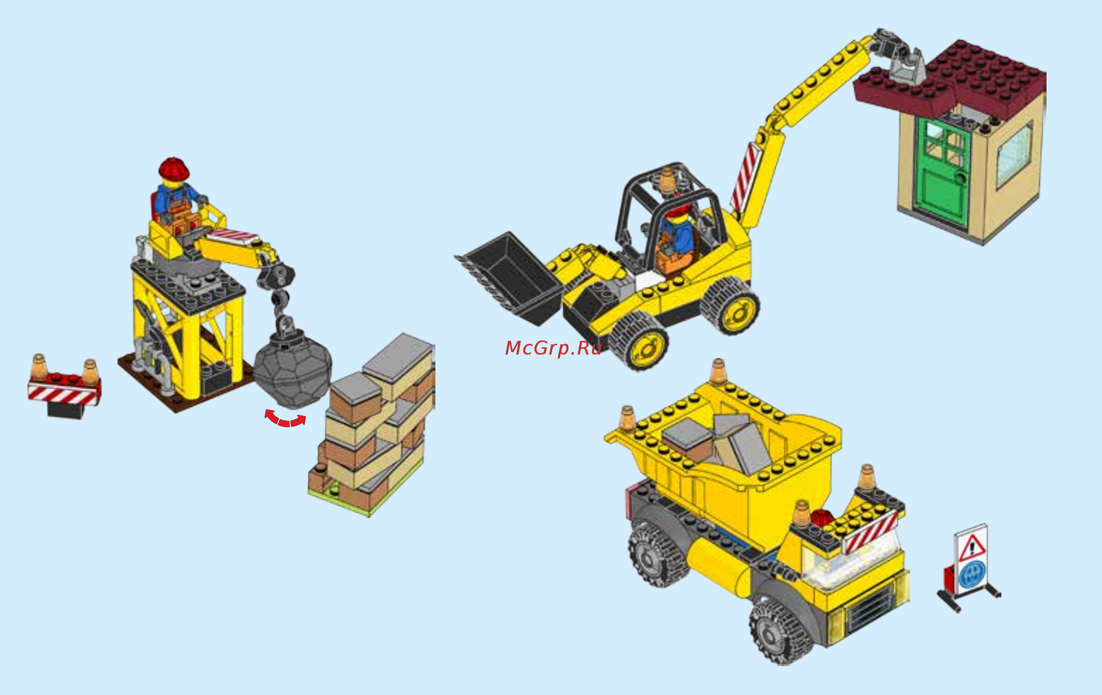 Lego Juniors 10734 Стройплощадка Инструкция по эксплуатации онлайн [66/72] 254957