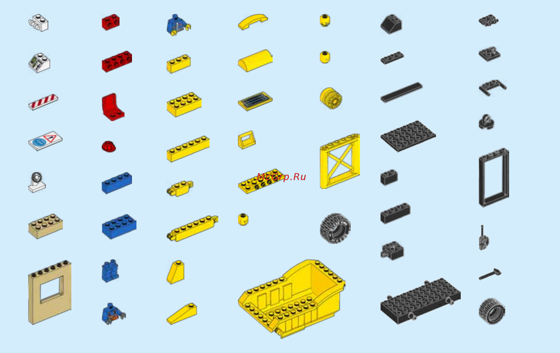 Lego Juniors 10734 Стройплощадка Инструкция по эксплуатации онлайн [67/72] 254957